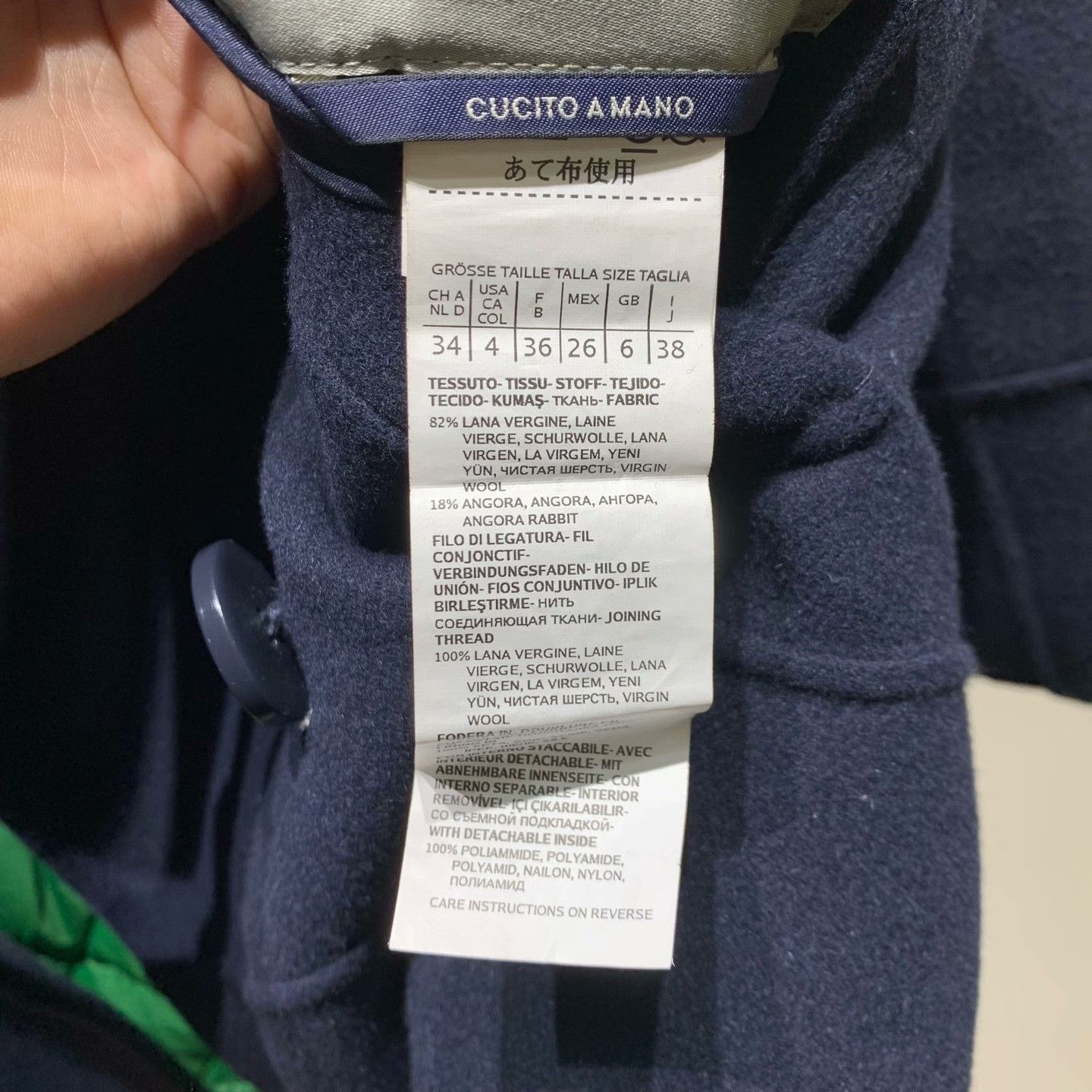 Max Mara Max Mara Down Blue Coat 34 Women Size XS / US 0-2 / IT 36-38 - 7 Thumbnail