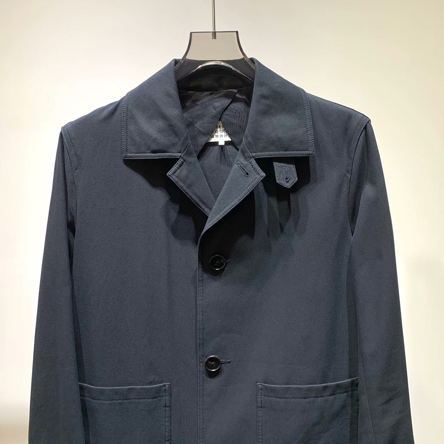 Maison Margiela Maison Margiela Blue Coat 46 Women Size L / US 10 / IT 46 - 3 Thumbnail