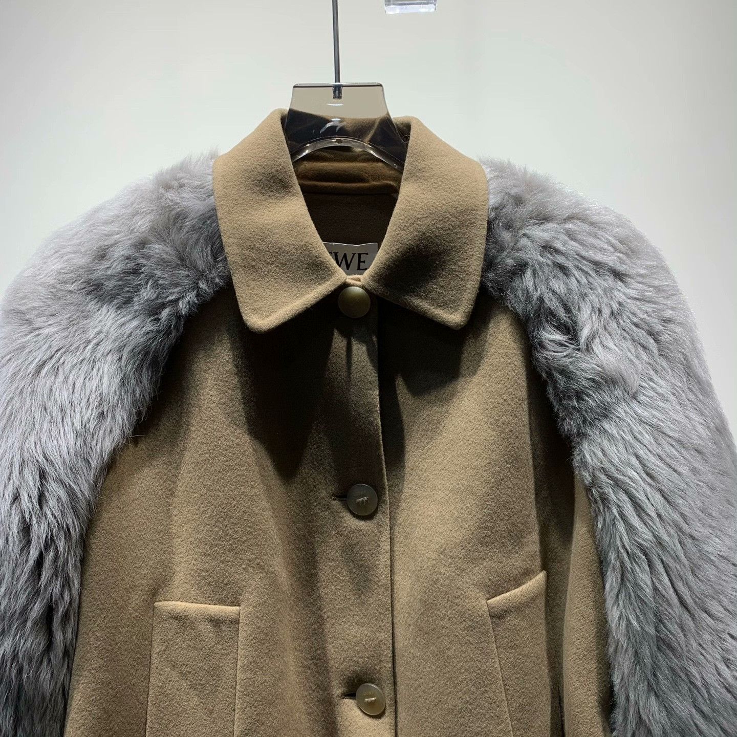 Loewe Loewe Wool Cropped Jacket 36 Women Size S / US 4 / IT 40 - 3 Thumbnail