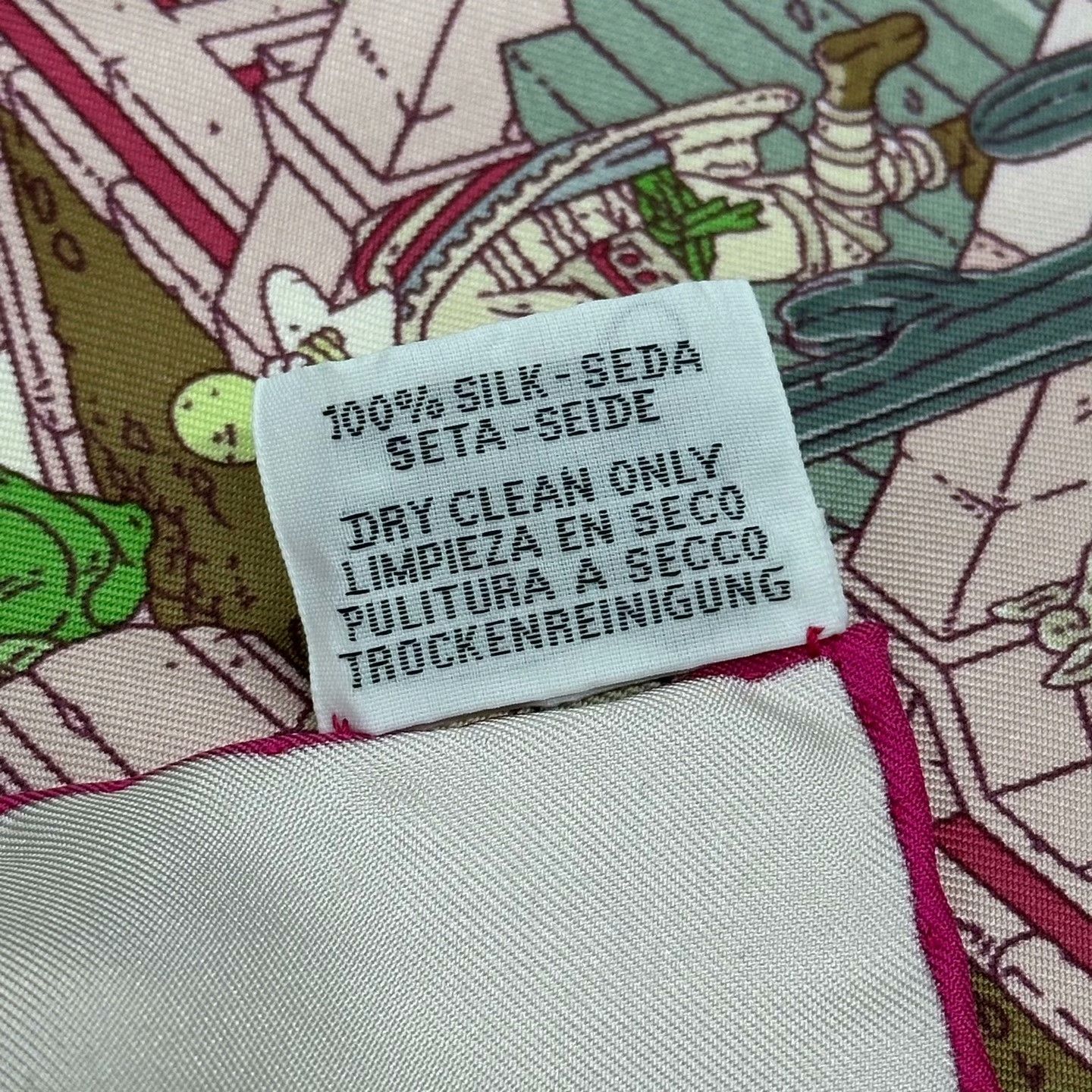 Hermes Hermes Pink Scarf 2XS Men Size ONE SIZE - 6 Thumbnail