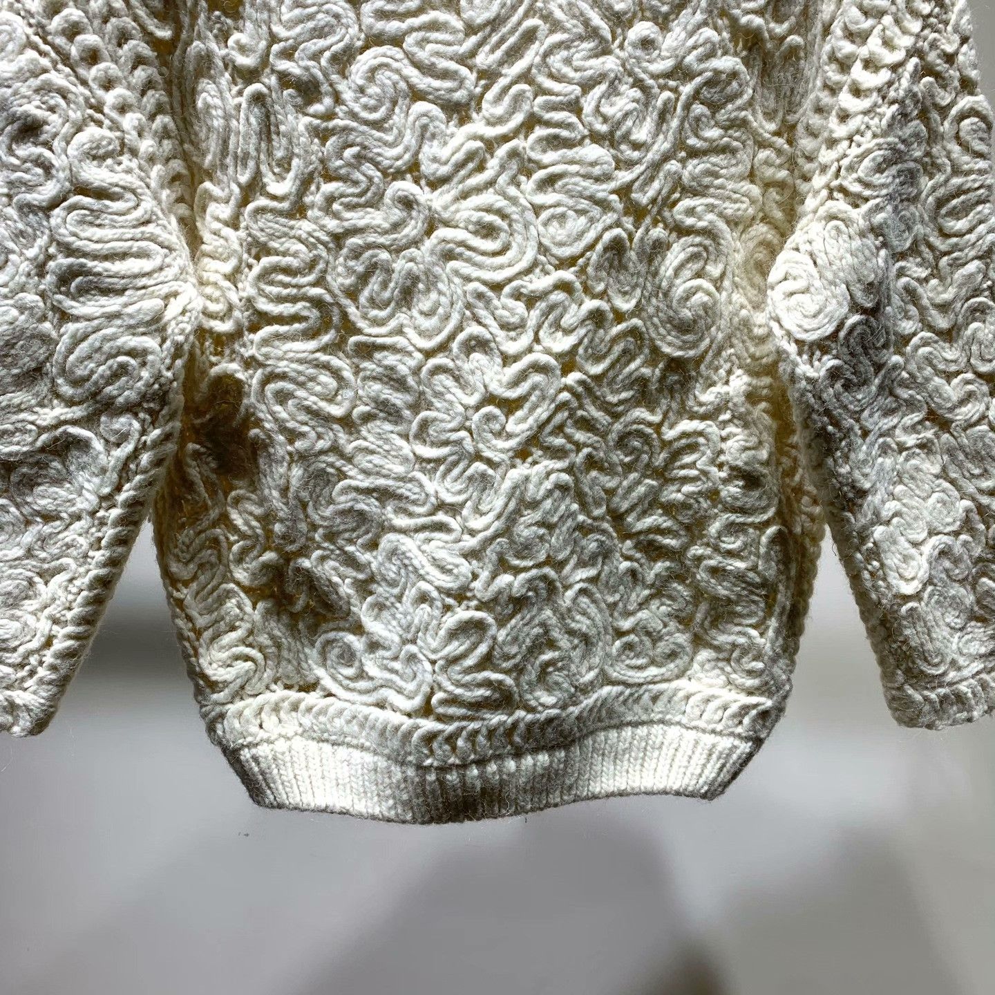 Other Knit White Sweater 38 Women Size S / US 4 / IT 40 - 4 Thumbnail