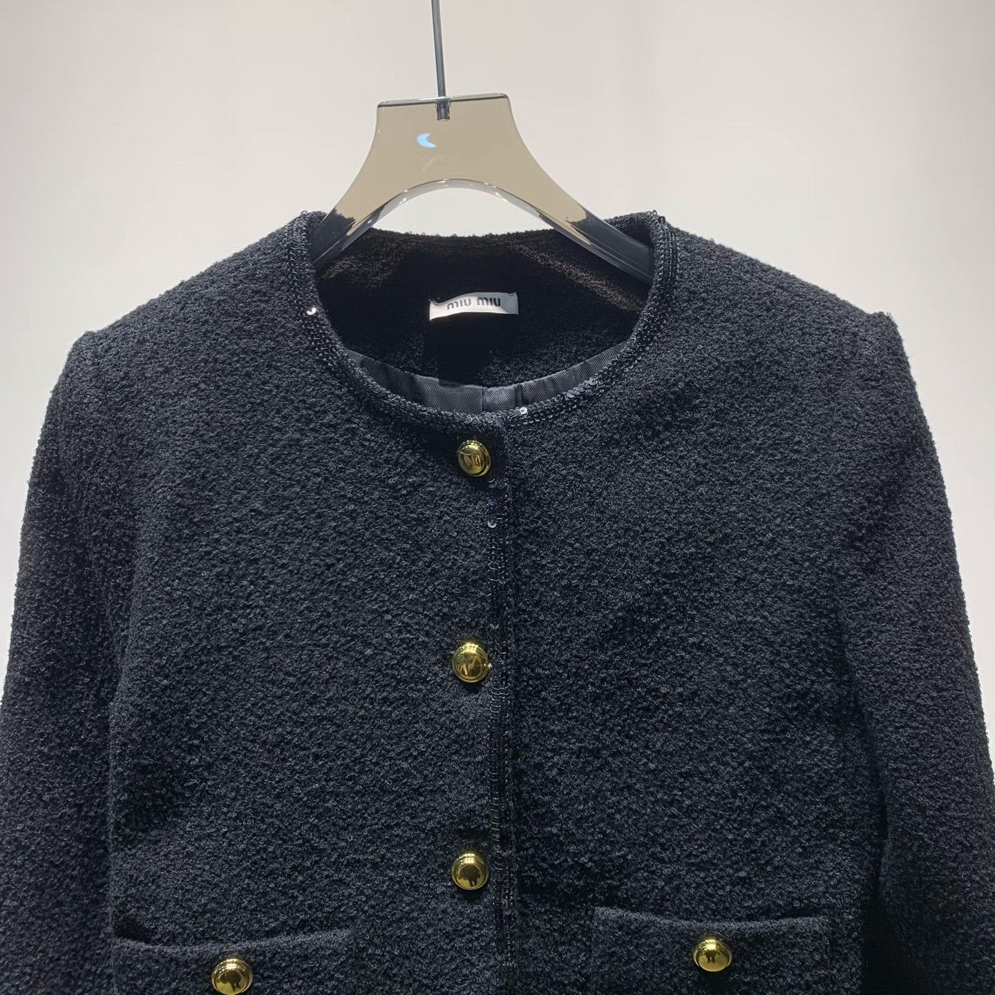 Miu Miu Miu Miu Wool Jacket 24 Women Size XS / US 0-2 / IT 36-38 - 5 Thumbnail