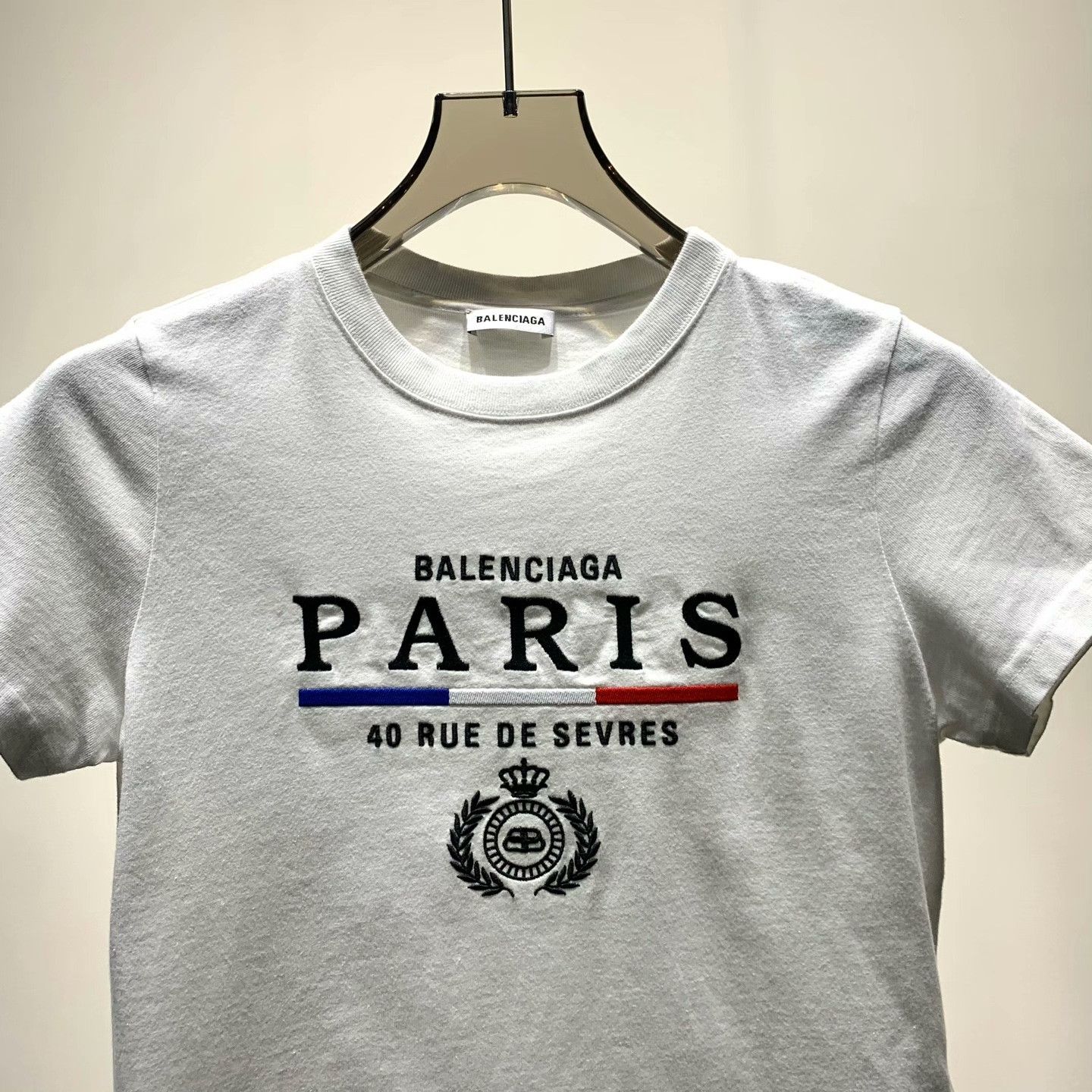 Balenciaga Balenciaga White T-Shirt S Men Size US S / EU 44-46 / 1 - 3 Thumbnail