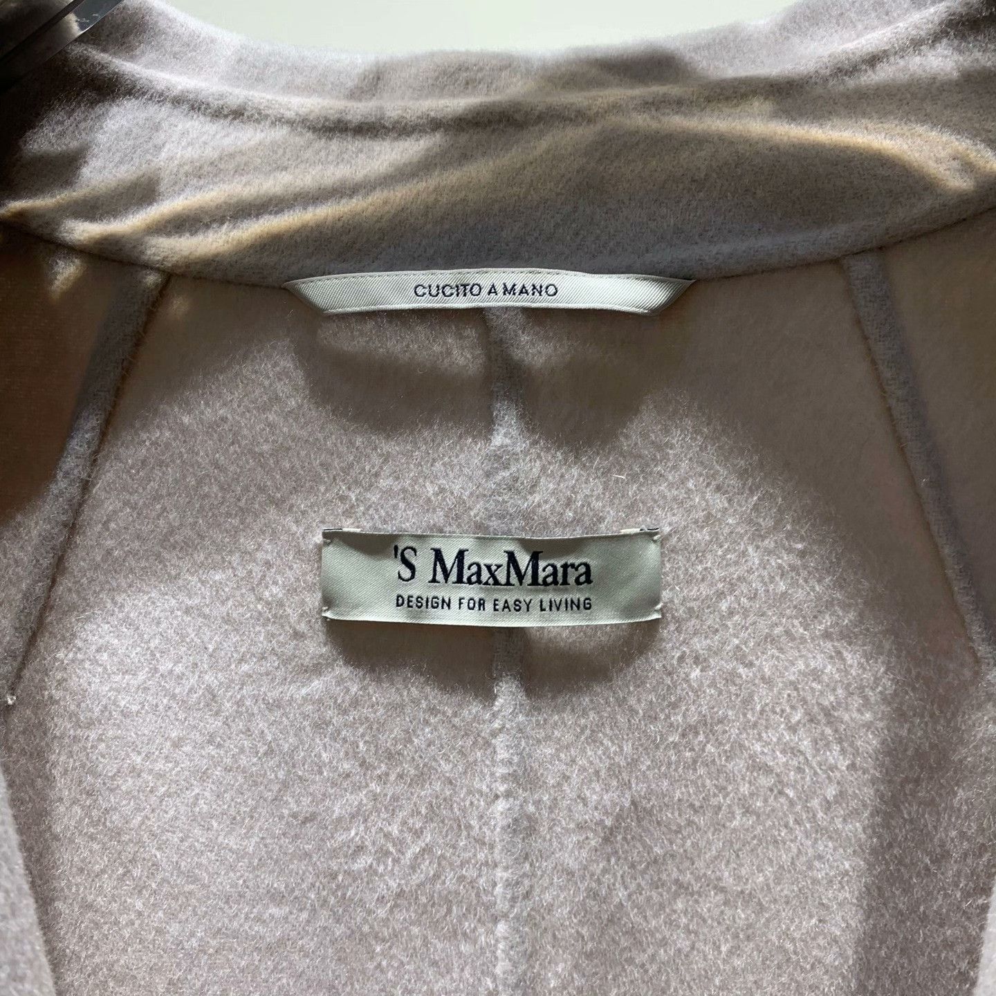 Max Mara Max Mara Beige Coat 34 Women Size XS / US 0-2 / IT 36-38 - 2 Thumbnail