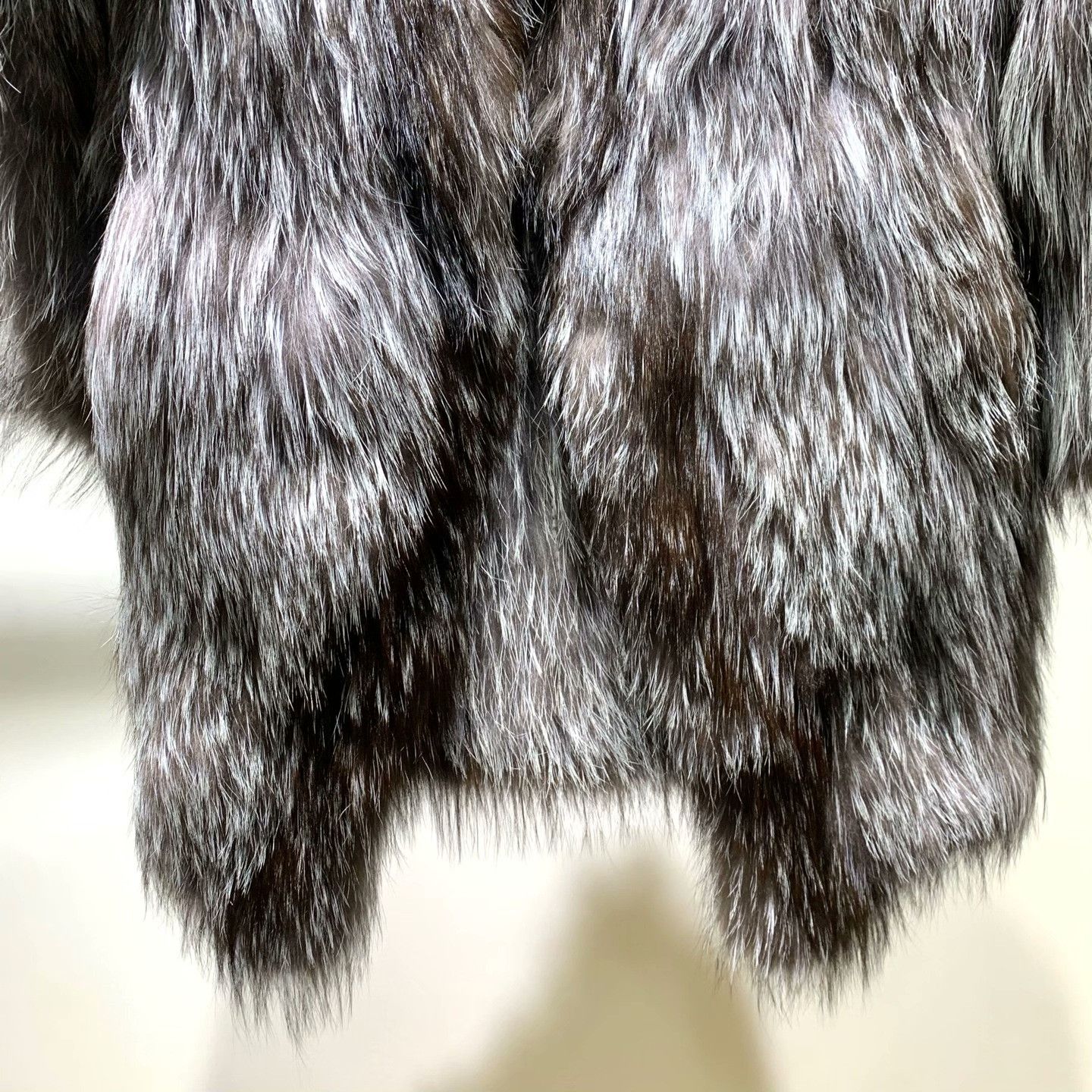 Maje Maje Fur Long Silver Sweater 43 Women Size L / US 10 / IT 46 - 6 Thumbnail
