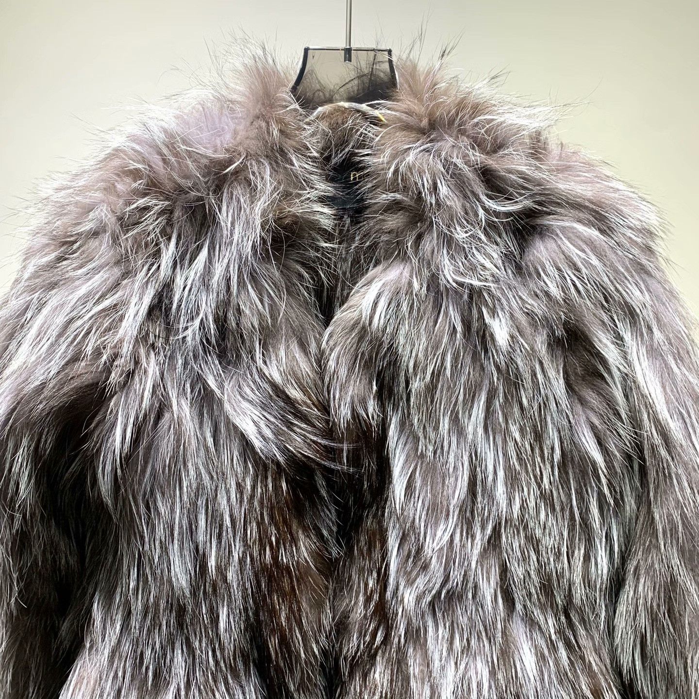 Maje Maje Fur Long Silver Sweater 43 Women Size L / US 10 / IT 46 - 3 Thumbnail