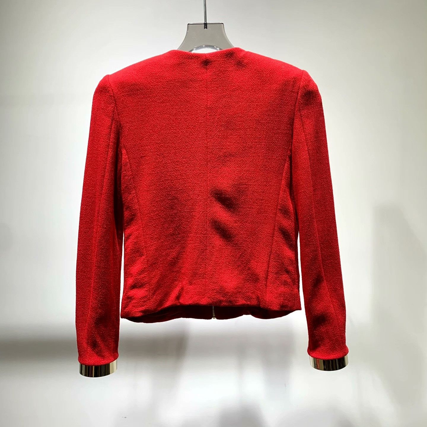 Other Other Wool Red Coat 34 Women Size XS / US 0-2 / IT 36-38 - 2 Thumbnail
