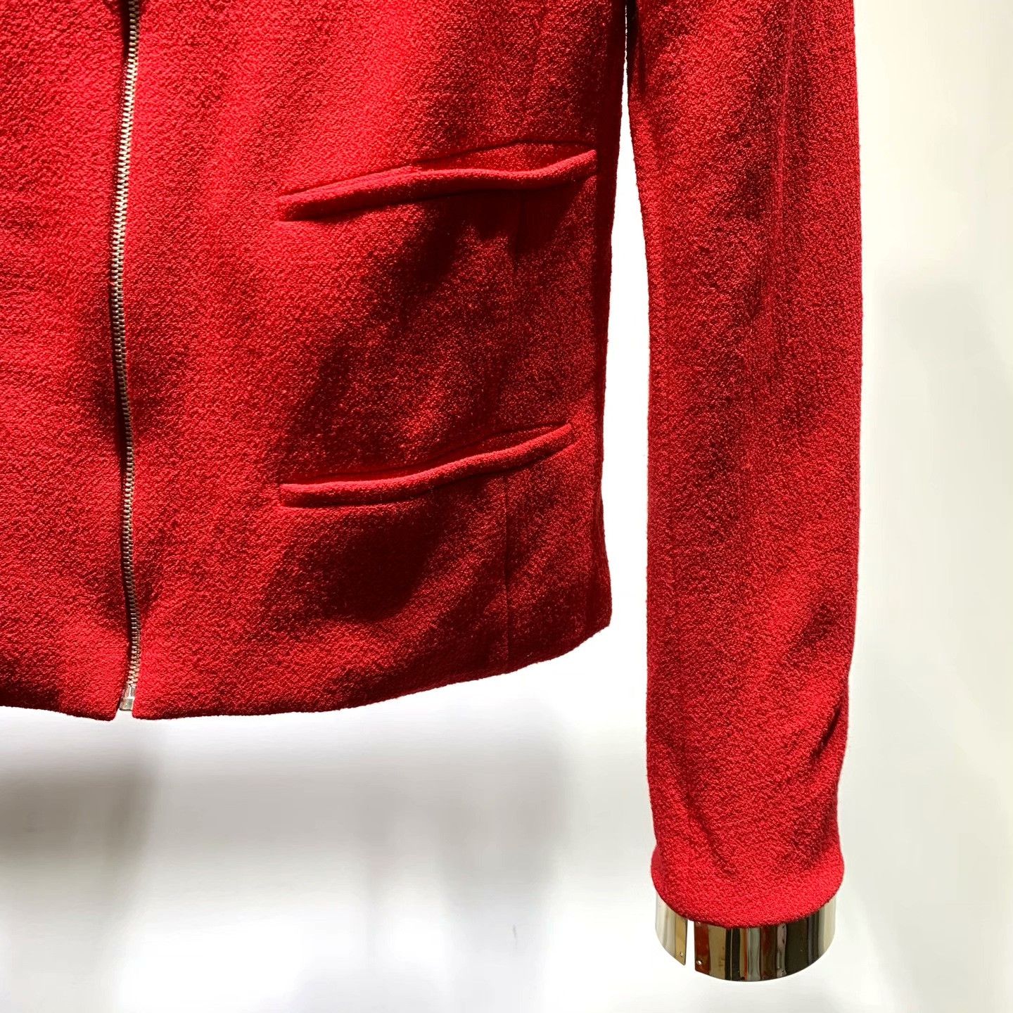 Other Other Wool Red Coat 34 Women Size XS / US 0-2 / IT 36-38 - 4 Thumbnail