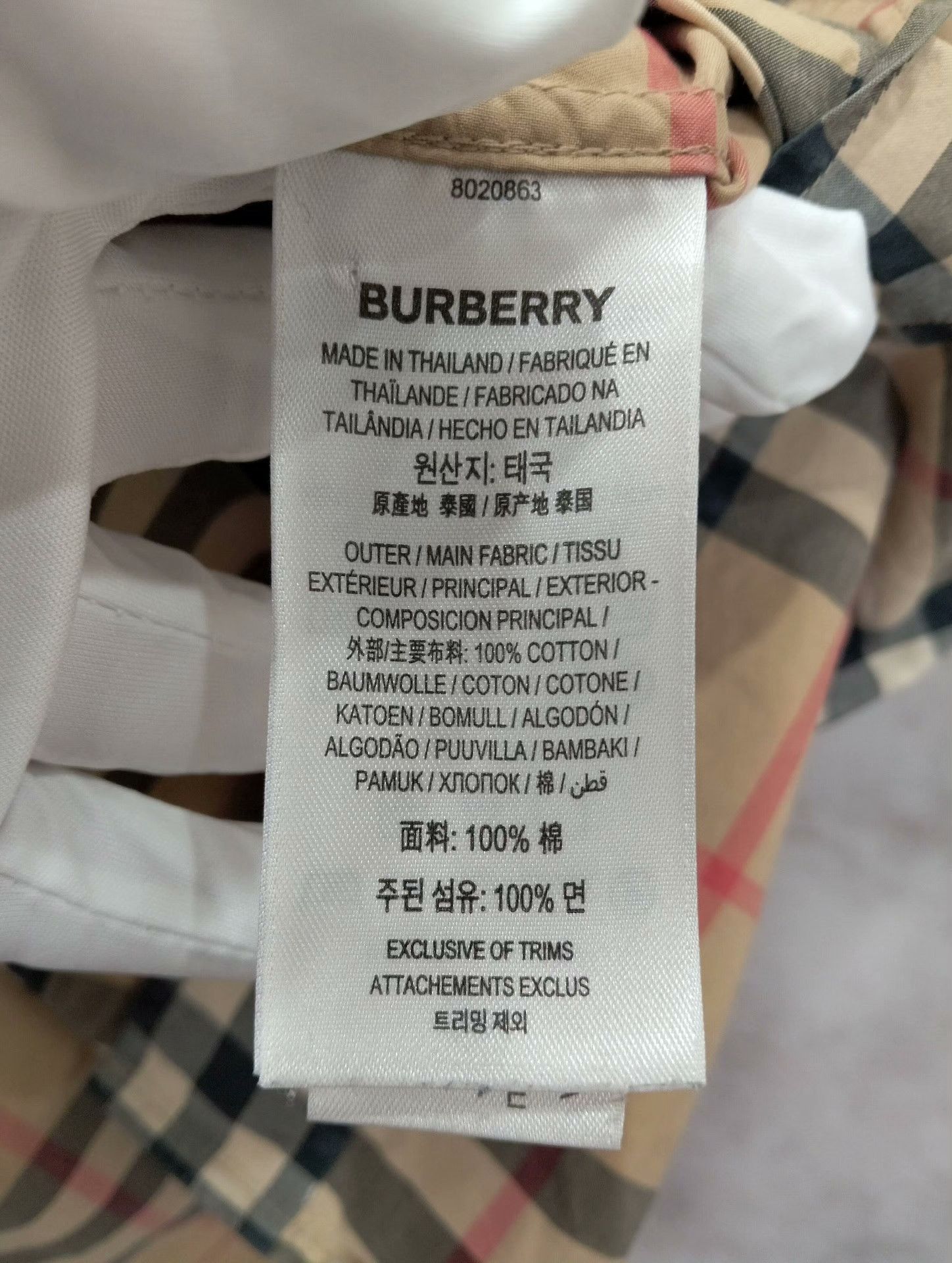 Burberry Burberry Shirt M Men Size US M / EU 48-50 / 2 - 5 Thumbnail
