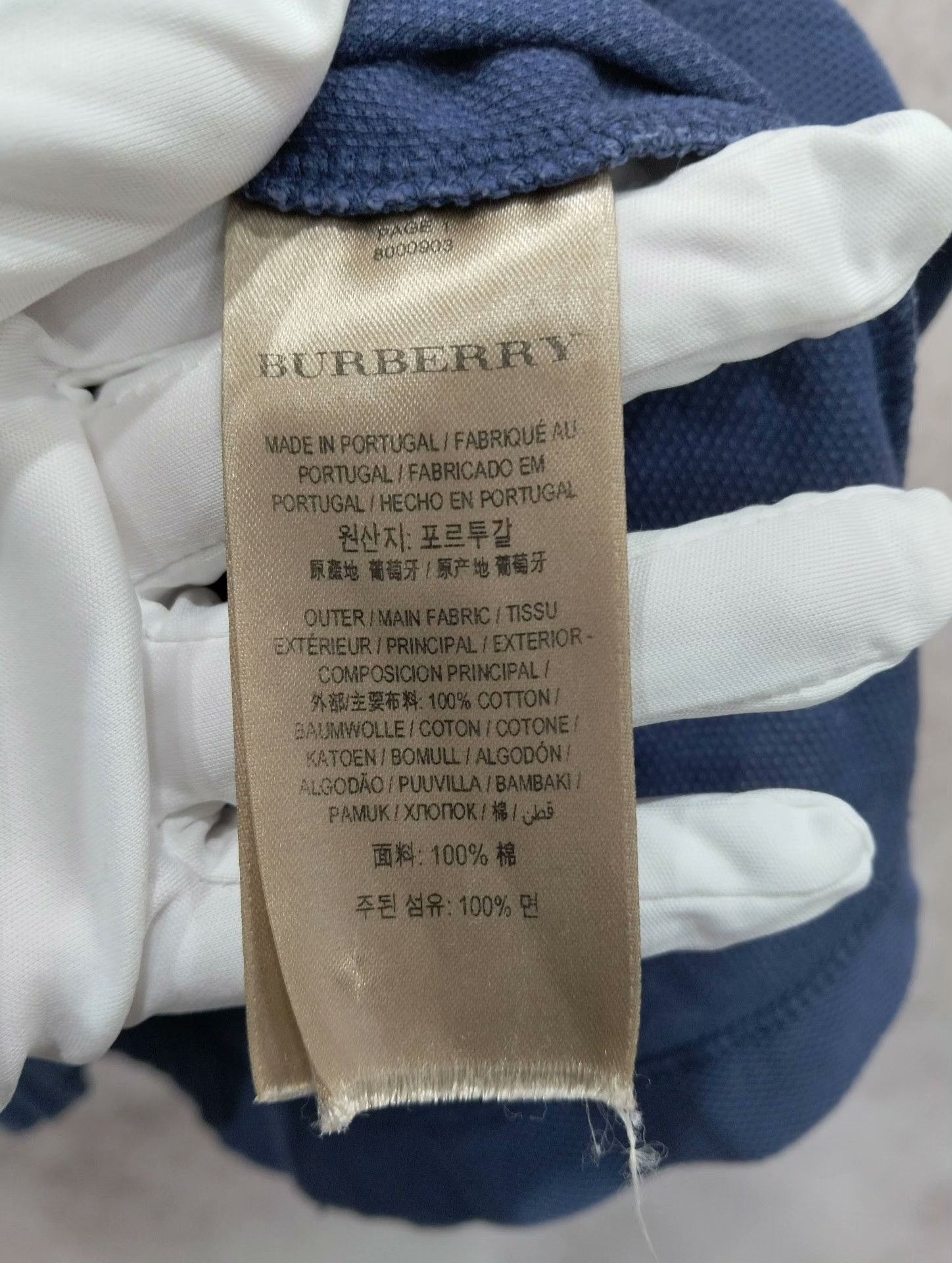 Burberry Burberry Polo S Men Size US S / EU 44-46 / 1 - 4 Thumbnail