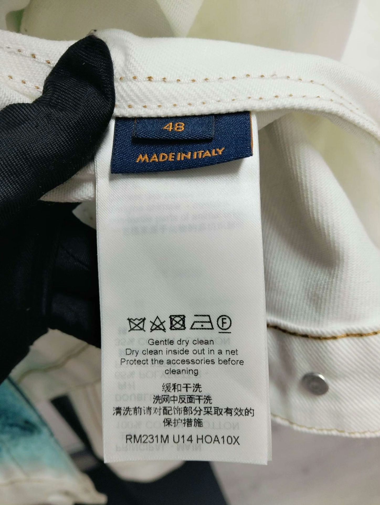 Louis Vuitton Louis Vuitton Denim Blue Light Jacket 48 Men Size US XL / EU 56 / 4 - 7 Thumbnail