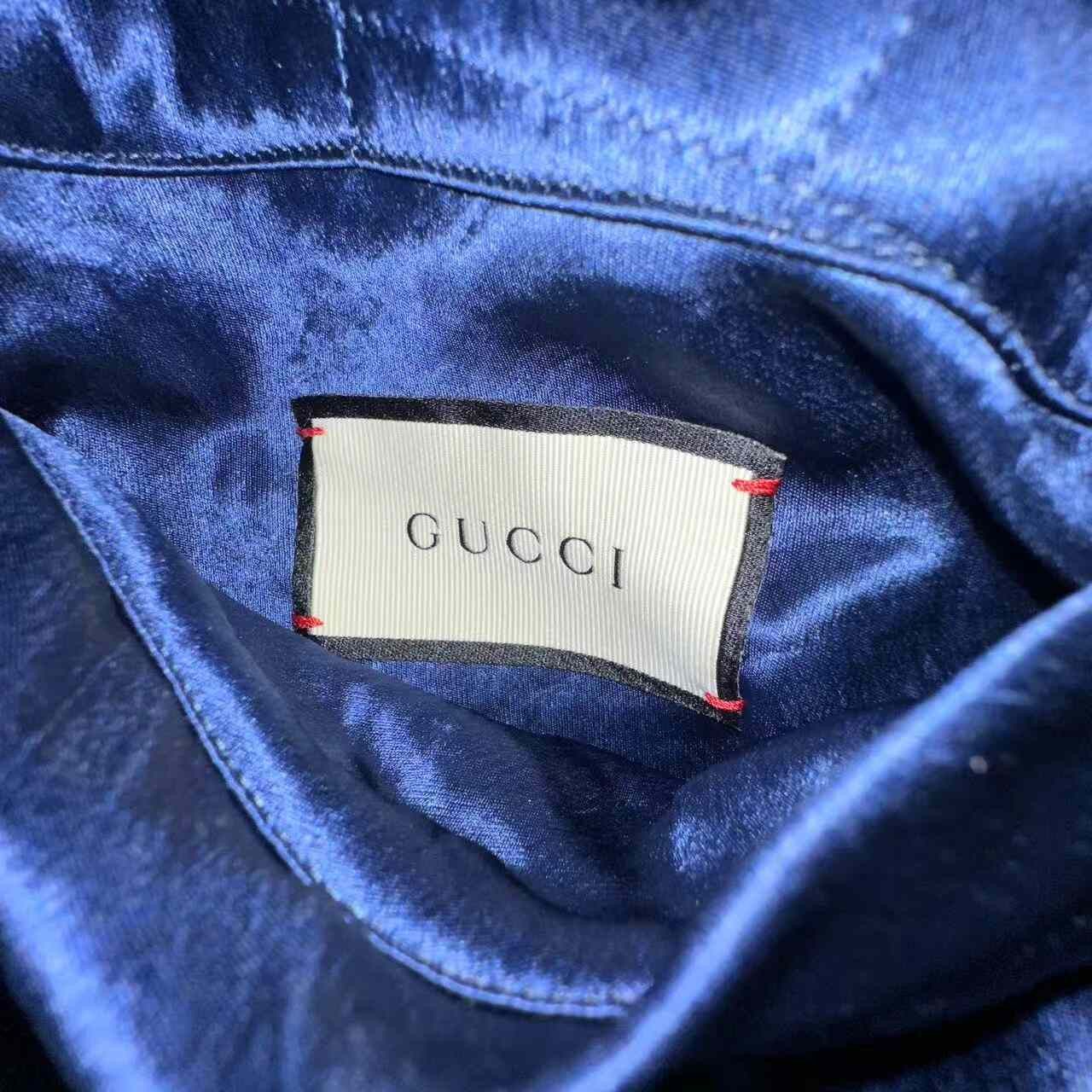 Gucci Gucci Blue Light Jacket 46 Men Size US L / EU 52-54 / 3 - 6 Thumbnail