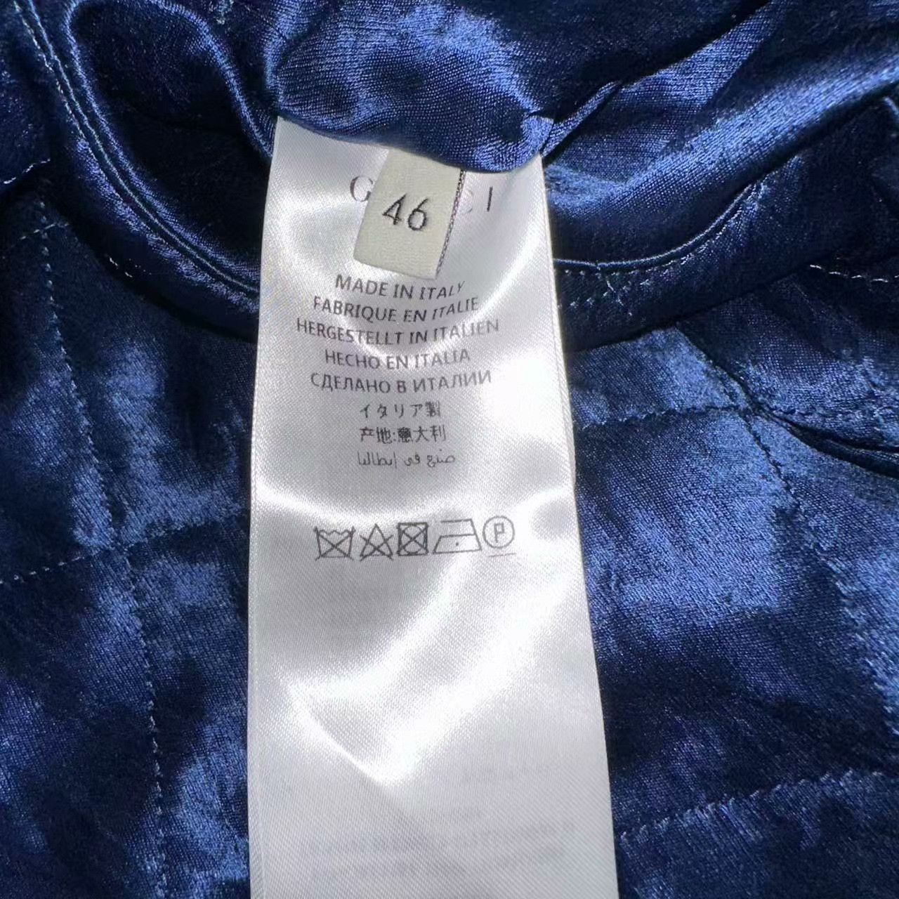 Gucci Gucci Blue Light Jacket 46 Men Size US L / EU 52-54 / 3 - 8 Thumbnail