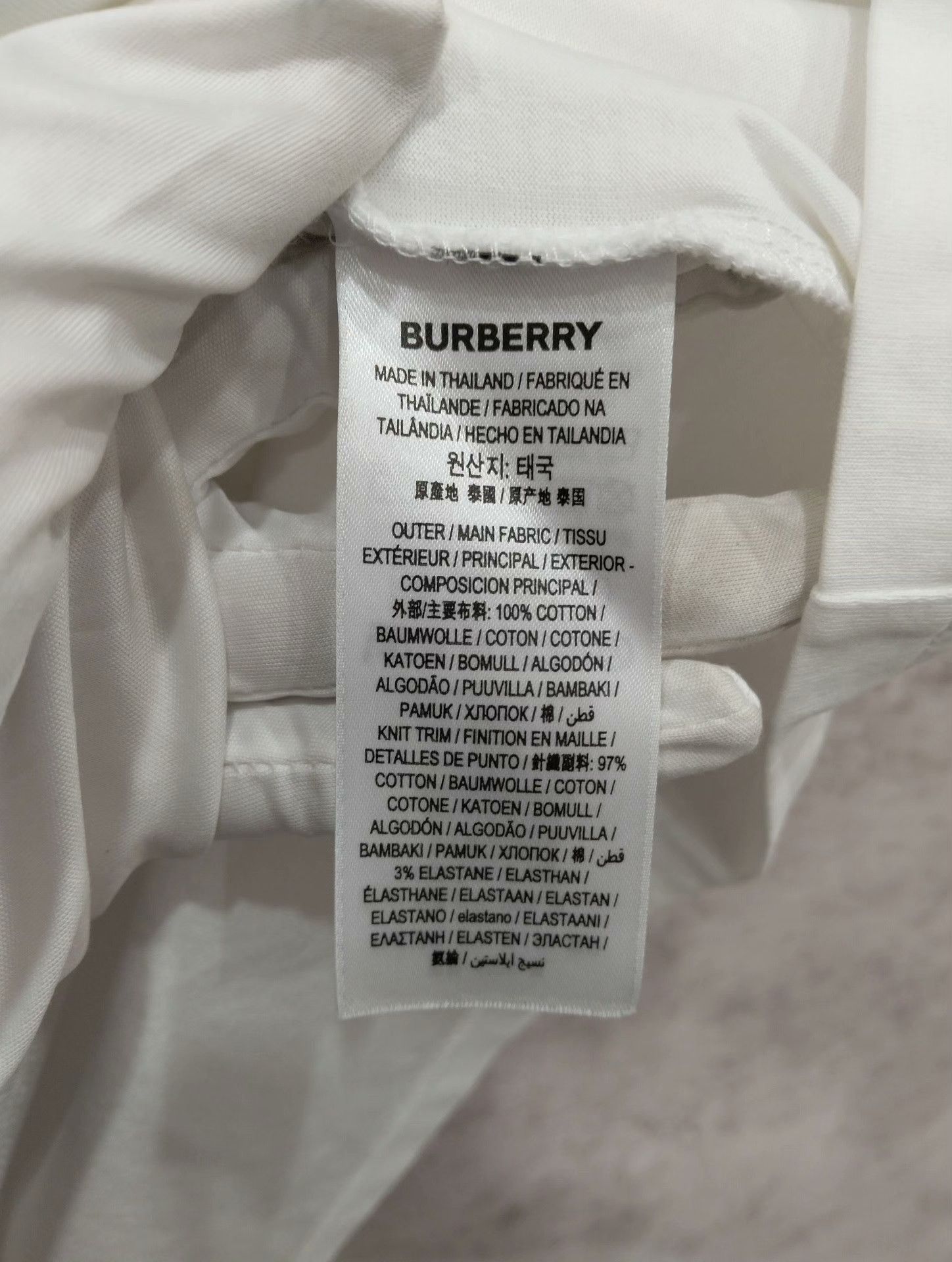 Burberry Burberry T-Shirt M Men Size US M / EU 48-50 / 2 - 4 Thumbnail