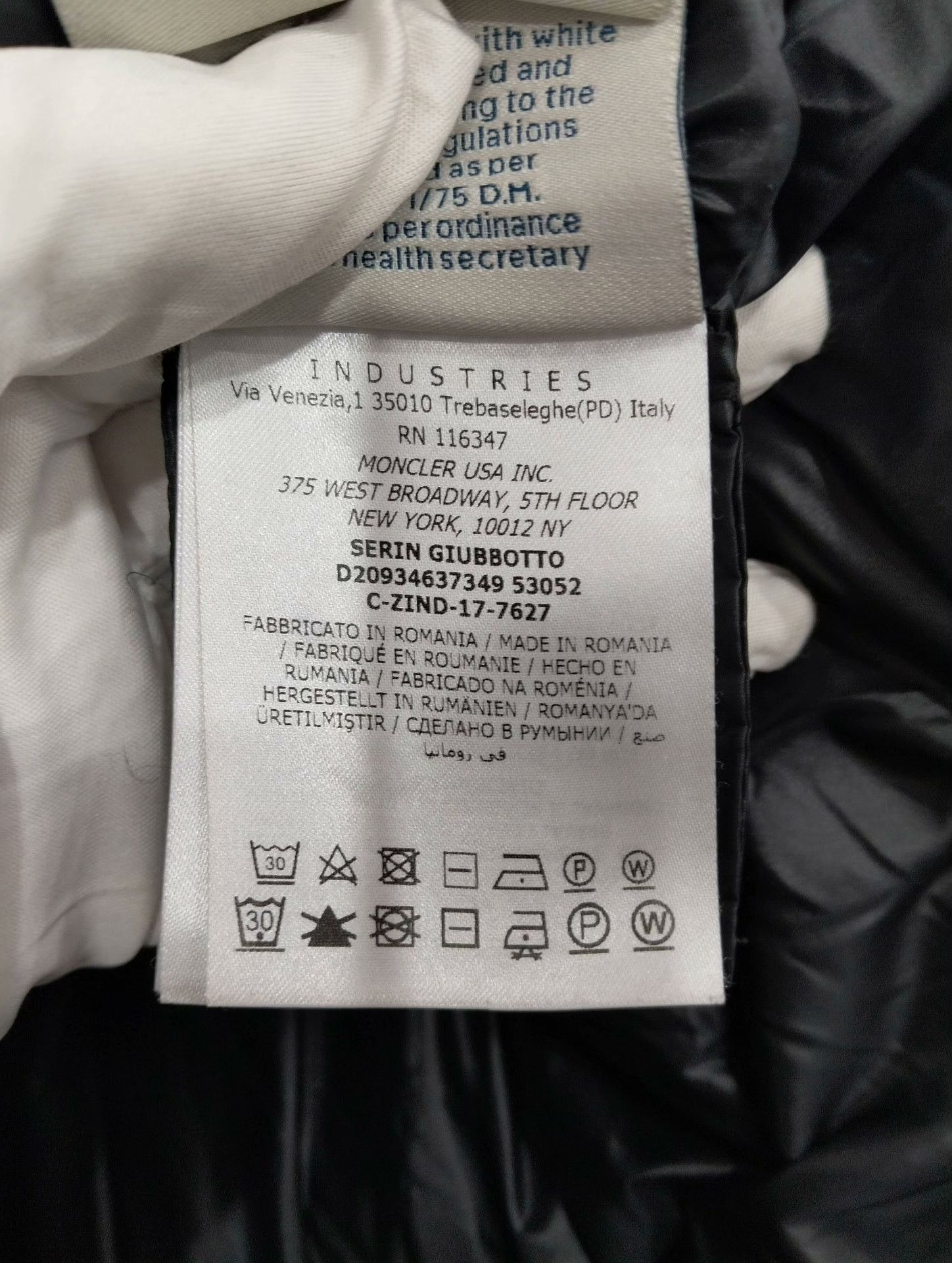 Moncler Moncler Down Heavy Coat XL Men Size US XL / EU 56 / 4 - 5 Thumbnail