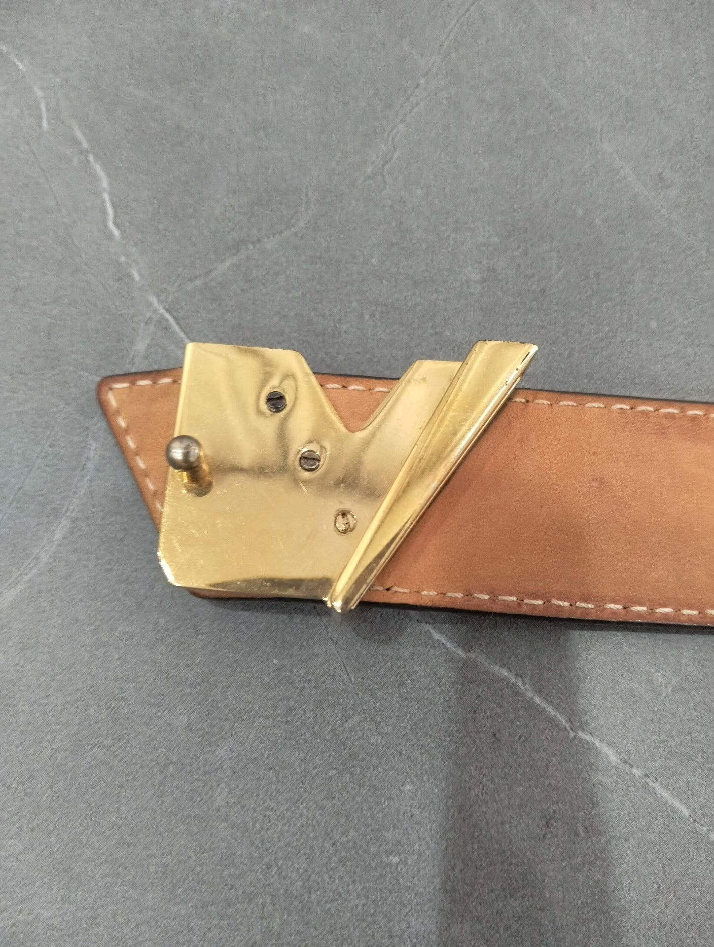 Louis Vuitton Louis Vuitton Belt 37 Men Size ONE SIZE - 3 Thumbnail