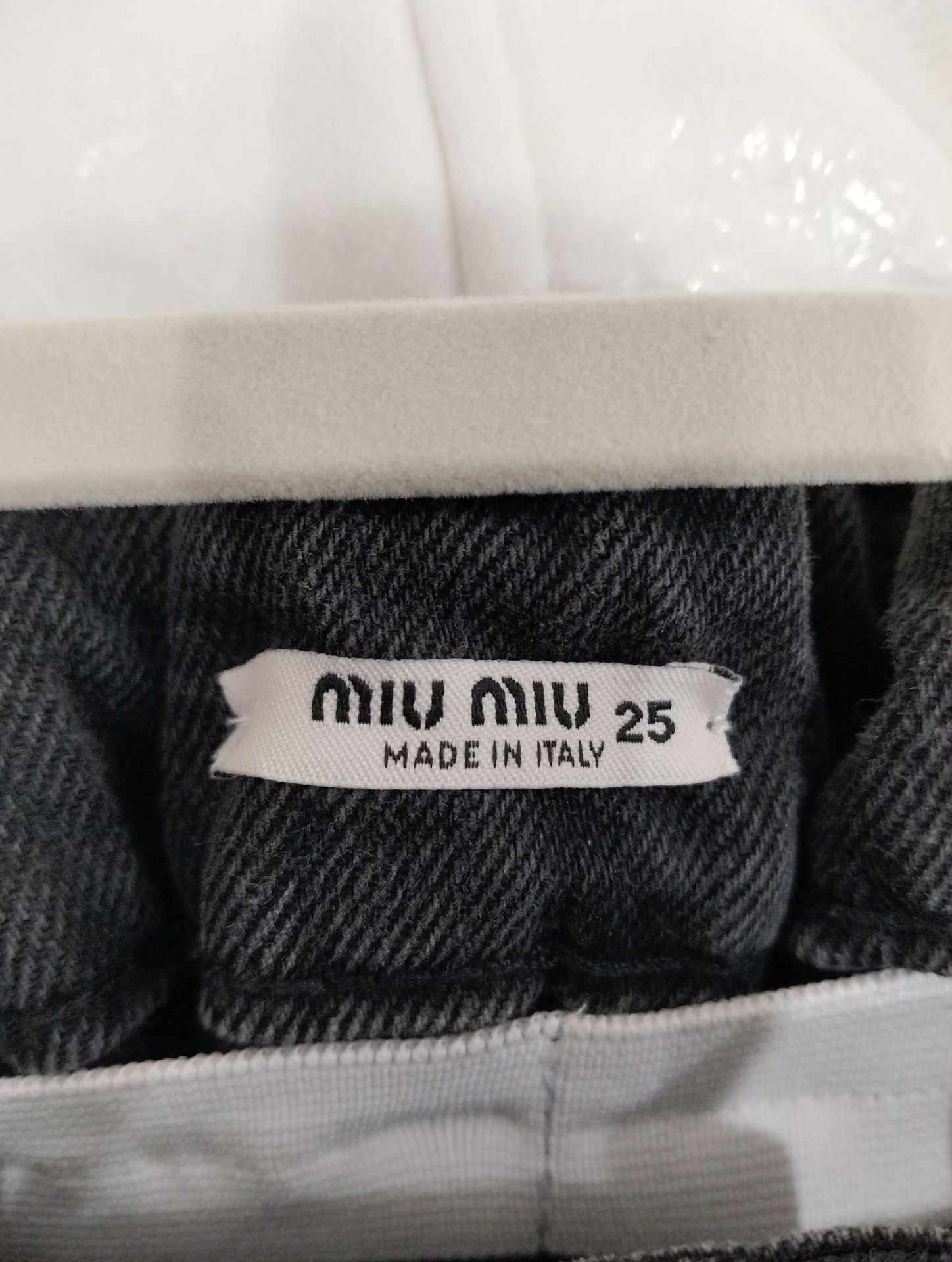 Miu Miu Miu Miu Denim Jeans 25 Women Size 25" / US 0 / IT 36 - 3 Thumbnail