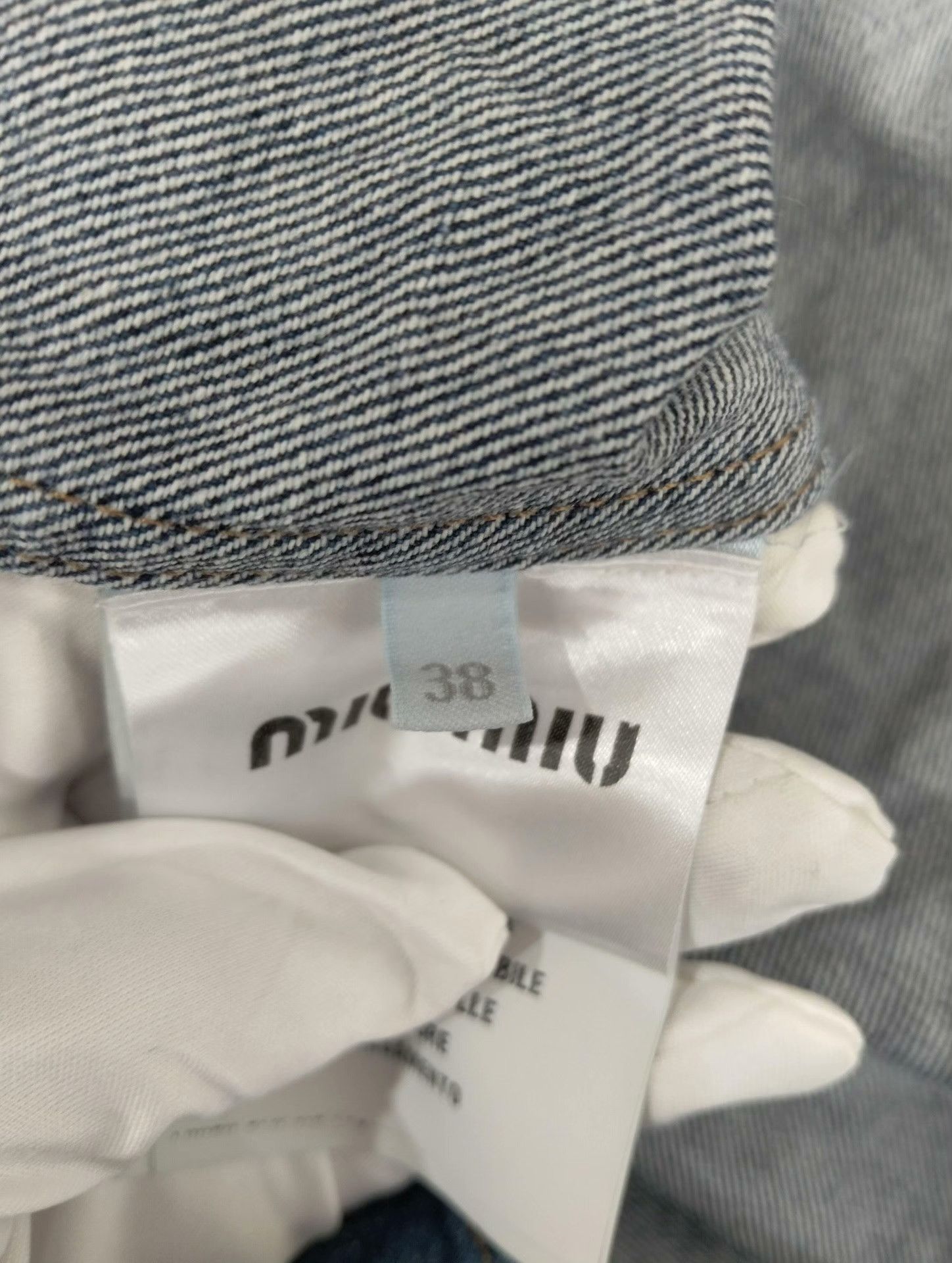 Miu Miu Miu Miu Denim Jacket 38 Women Size S / US 4 / IT 40 - 5 Thumbnail