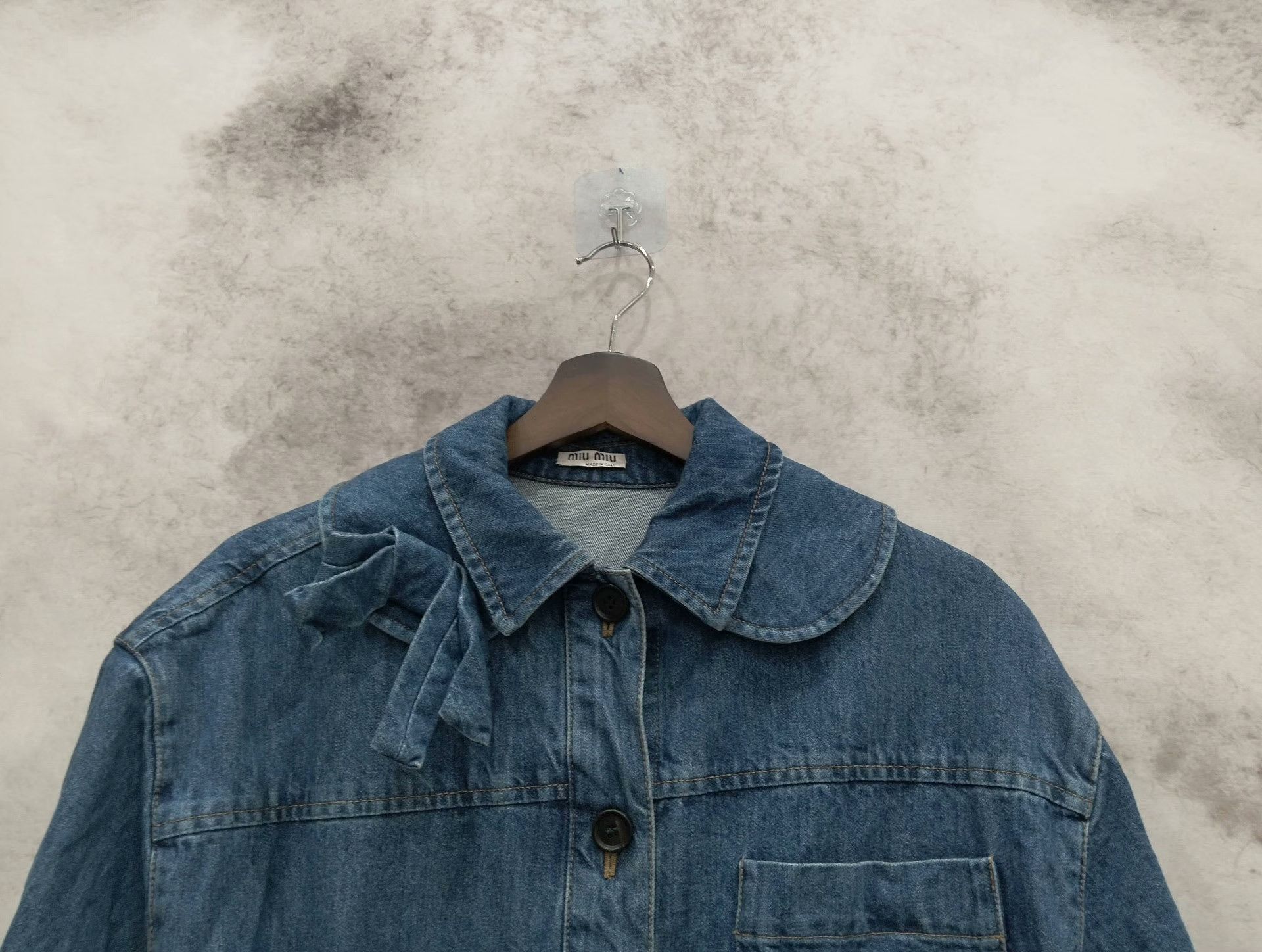 Miu Miu Miu Miu Denim Jacket 38 Women Size S / US 4 / IT 40 - 6 Thumbnail