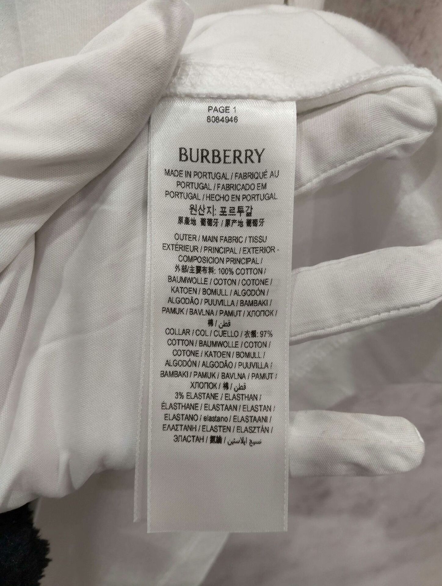 Burberry Burberry T-Shirt L Men Size US L / EU 52-54 / 3 - 5 Thumbnail