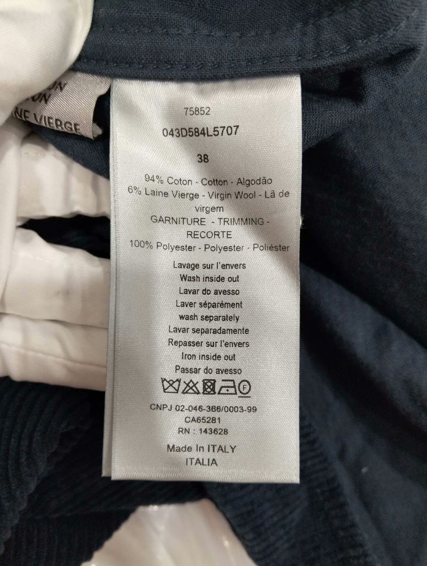 Dior Dior Jacket 38 Women Size S / US 4 / IT 40 - 4 Thumbnail