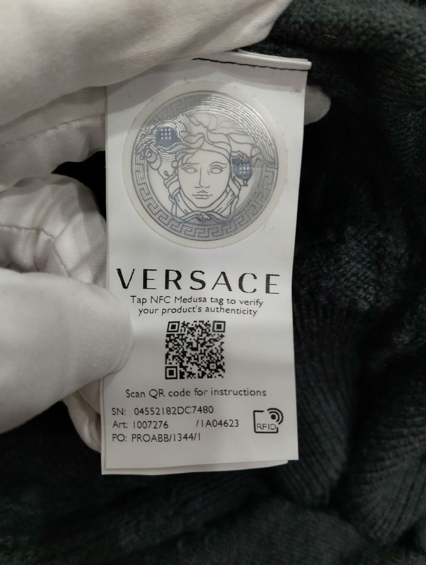 Versace Versace Knit Sweater 48 Men Size US XL / EU 56 / 4 - 3 Thumbnail