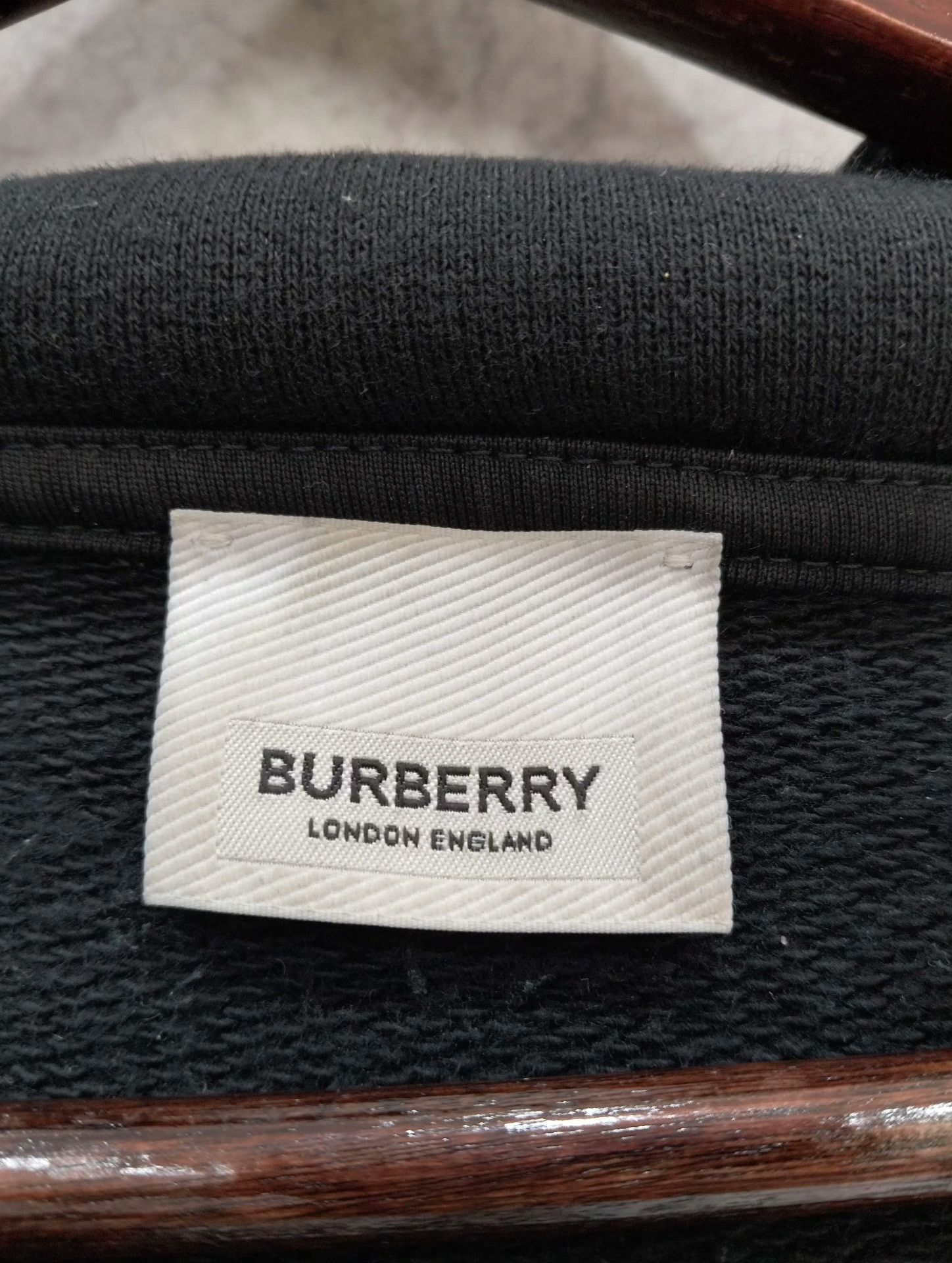 Burberry Burberry Black Hoodie M Men Size US M / EU 48-50 / 2 - 3 Thumbnail