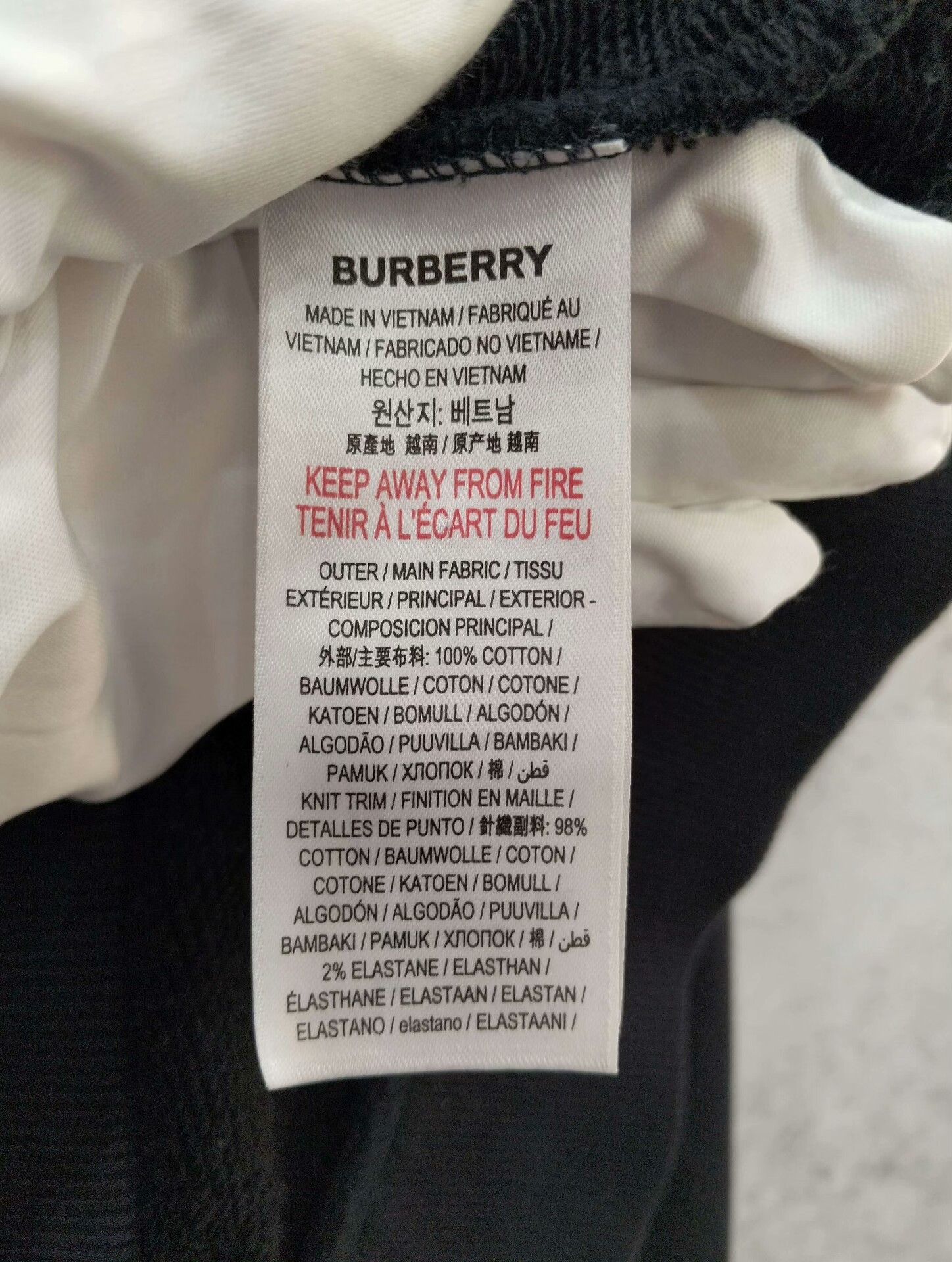 Burberry Burberry Black Hoodie M Men Size US M / EU 48-50 / 2 - 5 Thumbnail