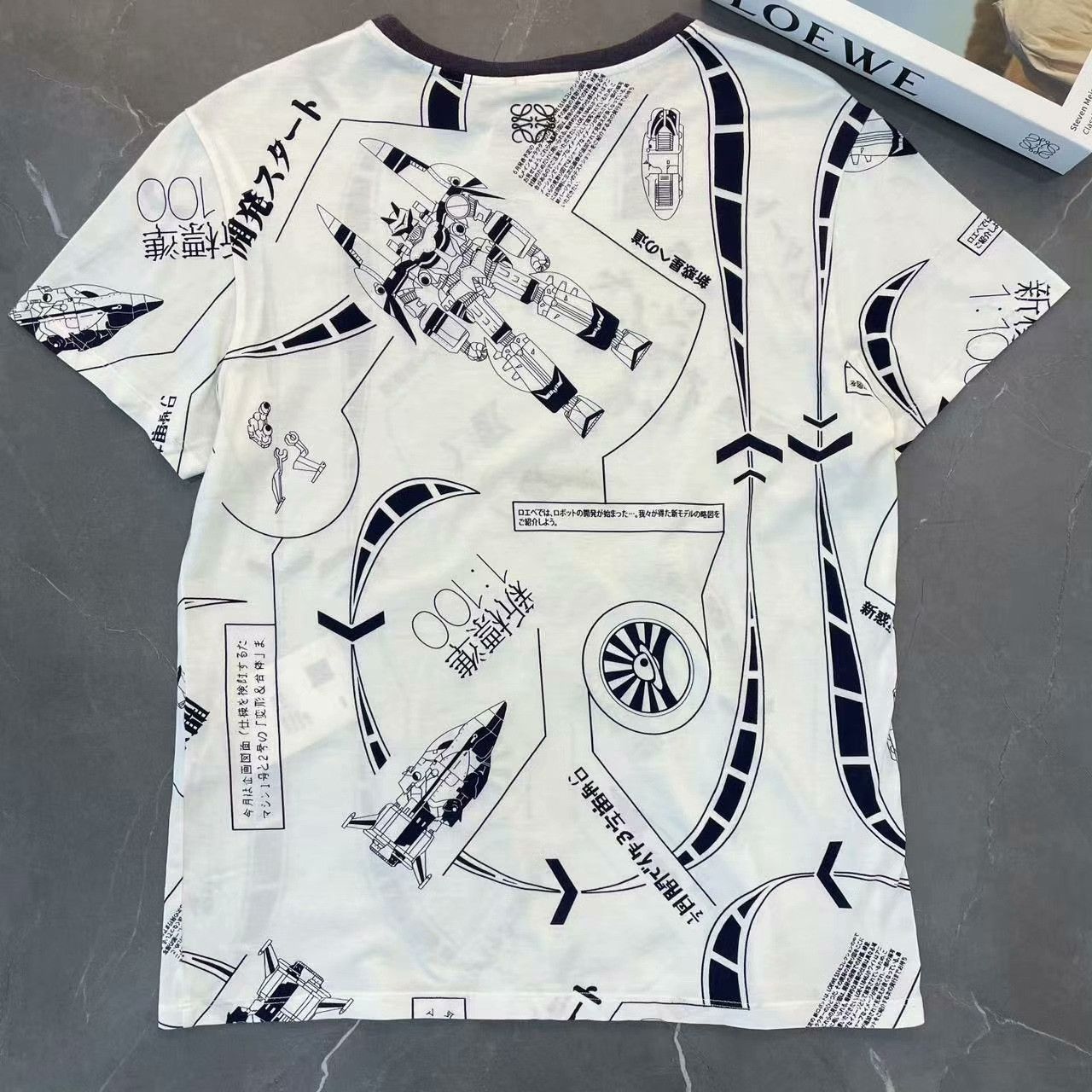Loewe Loewe White T-Shirt S Women Size S / US 4 / IT 40 - 2 Thumbnail