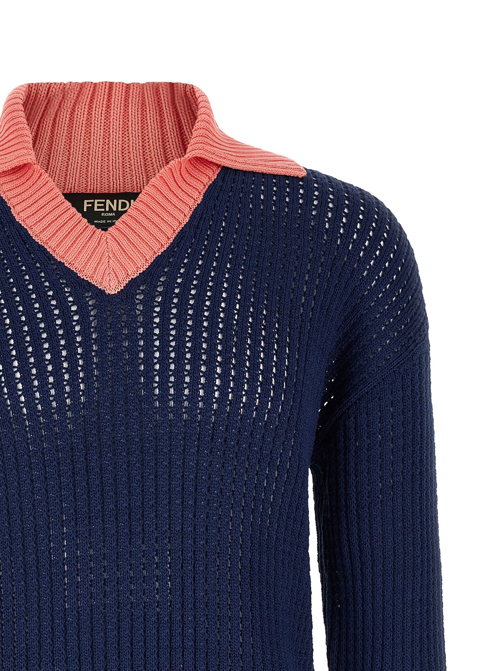 Fendi Cablé Braided Sweater Size US M / EU 48-50 / 2 - 3 Thumbnail