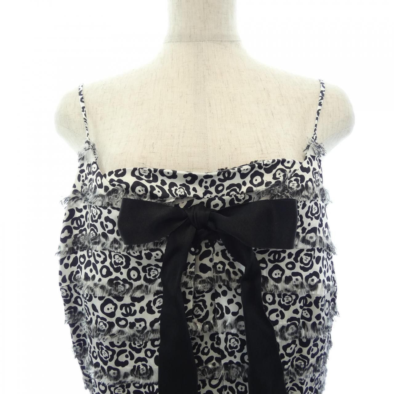 Chanel Chanel Chanel Silk Dress Textile Dresses P72415V64020 DUTY FREE for USA Size ONE SIZE - 6 Thumbnail