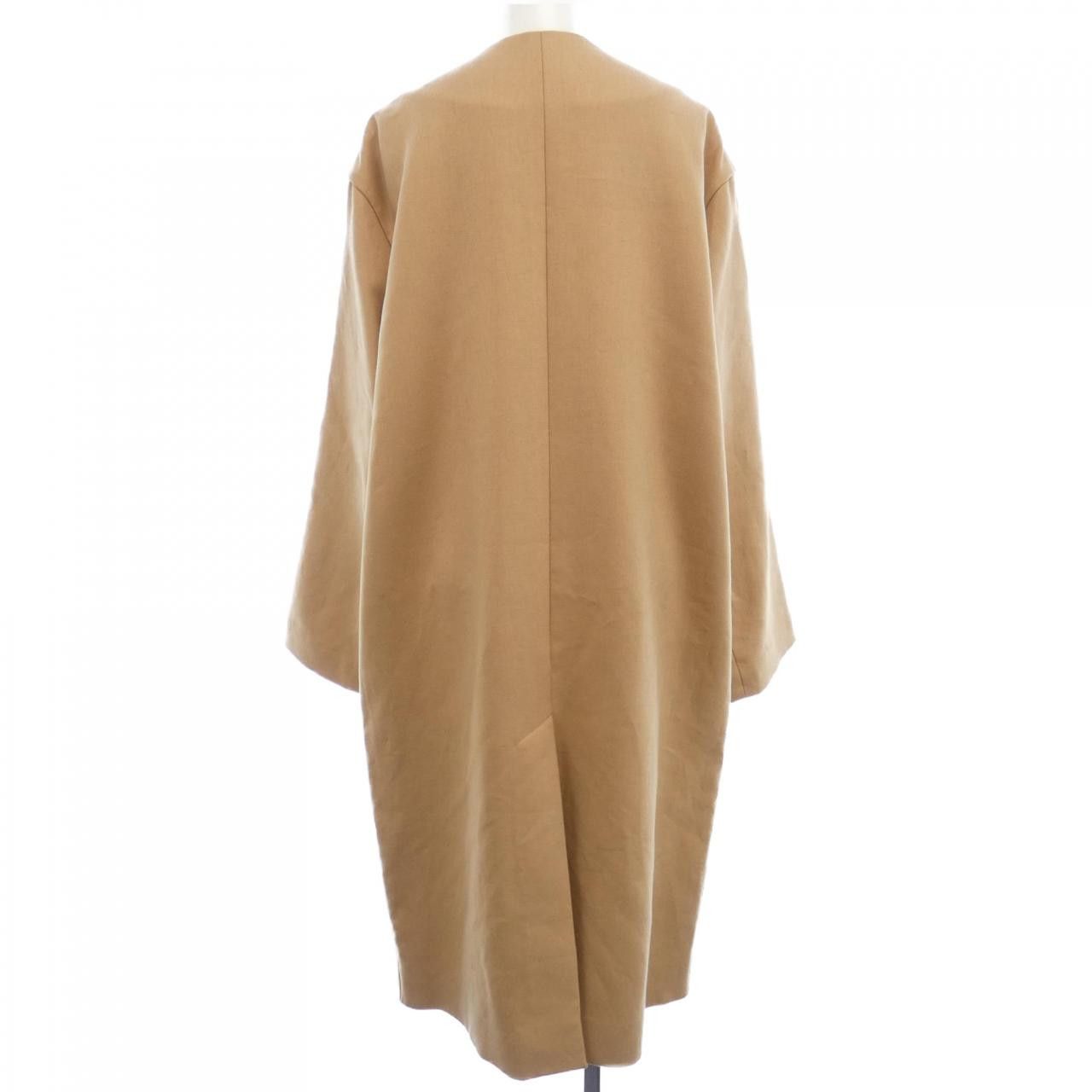 Hermes Hermes Hermes SUPPLE COAT Wool Coat Textile Outerwear DUTY FREE for USA Size ONE SIZE - 2 Thumbnail