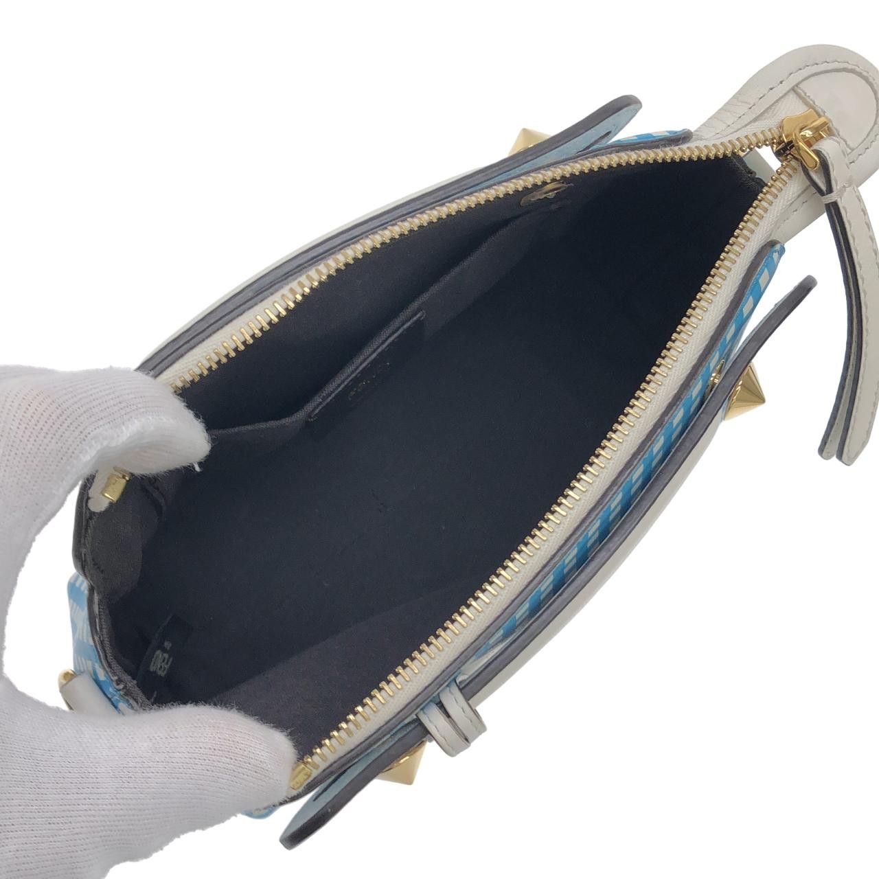 Fendi Fendi Fendi By The Way Small Calf Handbag Leather Crossbody Bag 8BL145ACYP DUTY FREE for USA Size ONE SIZE - 7 Thumbnail