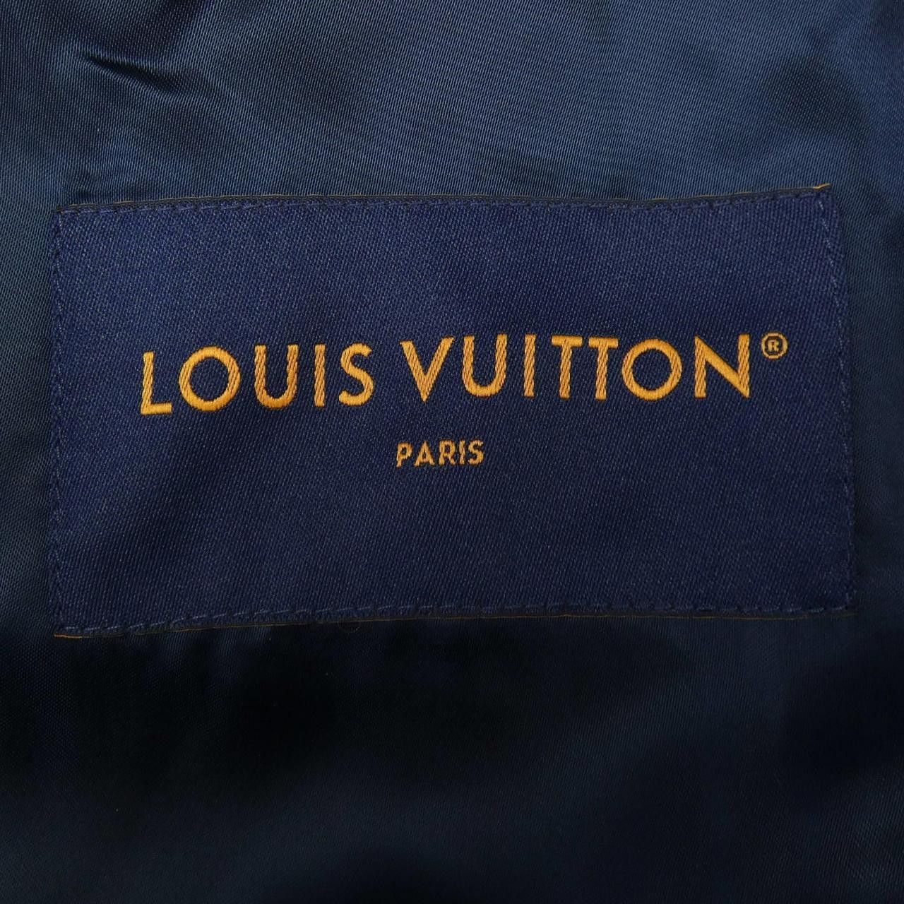 Louis Vuitton Louis Vuitton Louis Vuitton Vuitton Floral Mix Leather Jacket Leather Outerwear HPL06XZCZ DUTY FREE for USA Size ONE SIZE - 4 Thumbnail