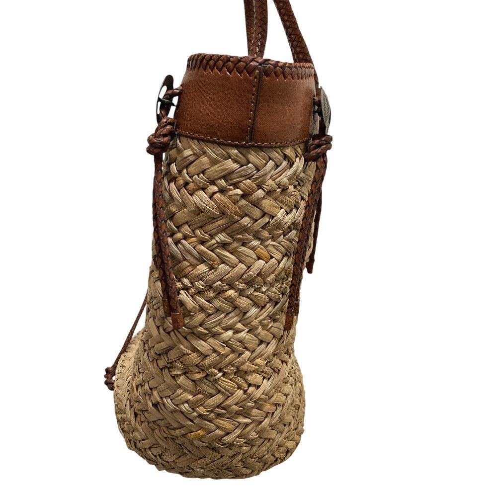 Ralph Lauren Ralph Lauren Ralph Lauren Wicker Basket Bag Plant-based Tote Bag DUTY FREE for USA Size ONE SIZE - 4 Thumbnail