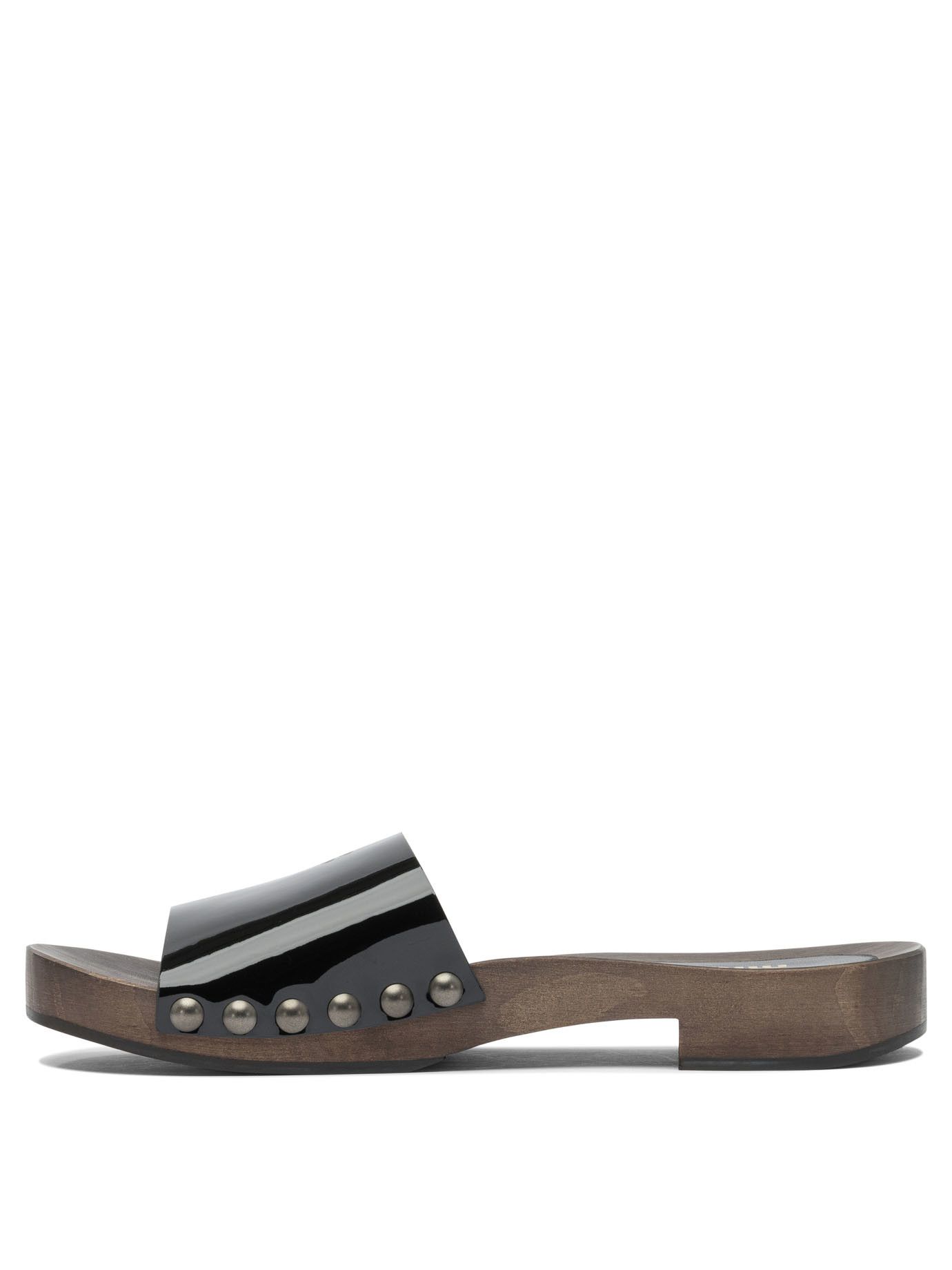Miu Miu Miu Miu Patent Leather Clogs 30Mm IT 36 Women - USA Duties Paid Size US 6 / IT 36 - 3 Thumbnail