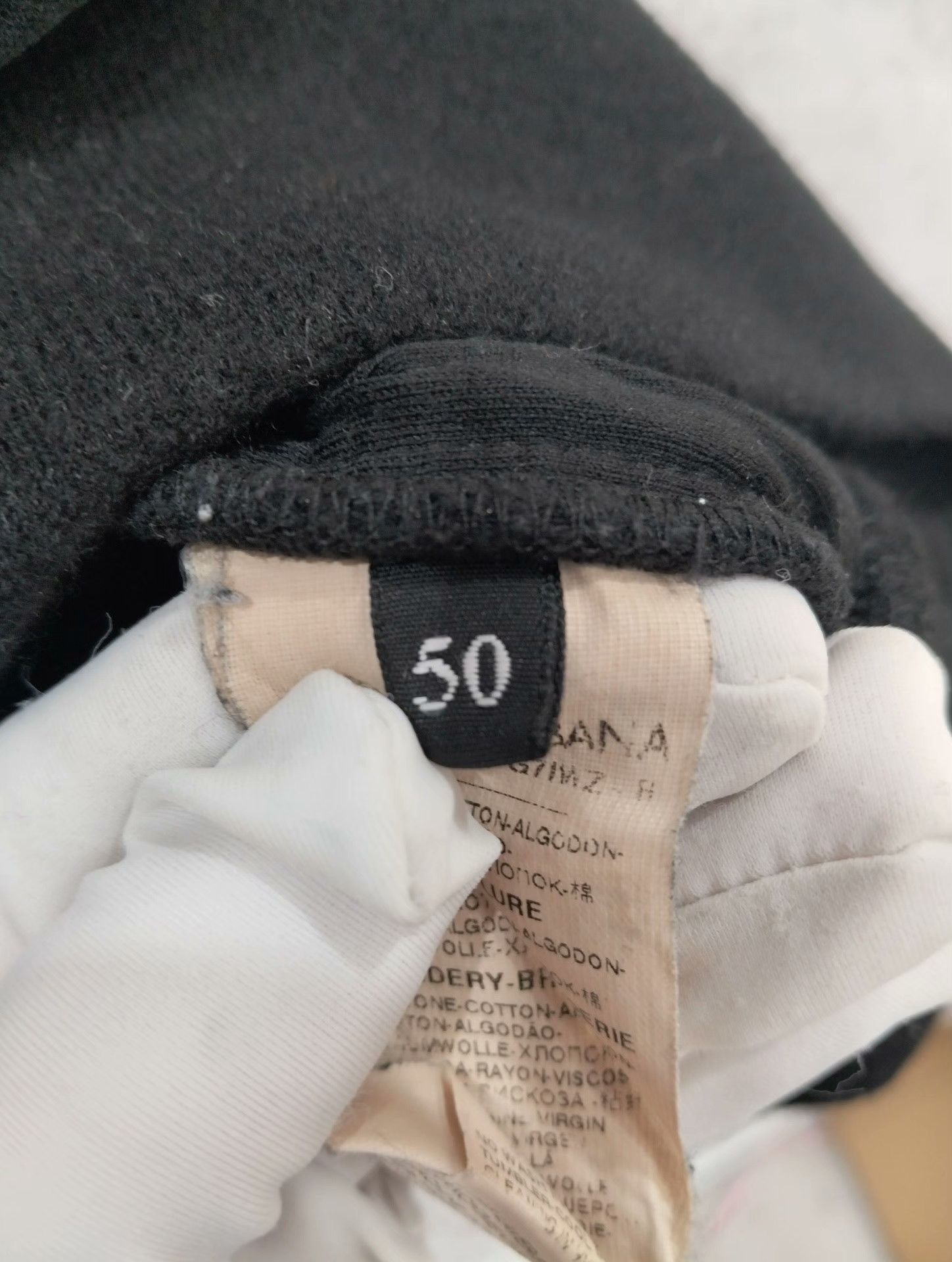 Dolce & Gabbana Dolce & Gabbana Hoodie 50 Men Size US XL / EU 56 / 4 - 4 Thumbnail