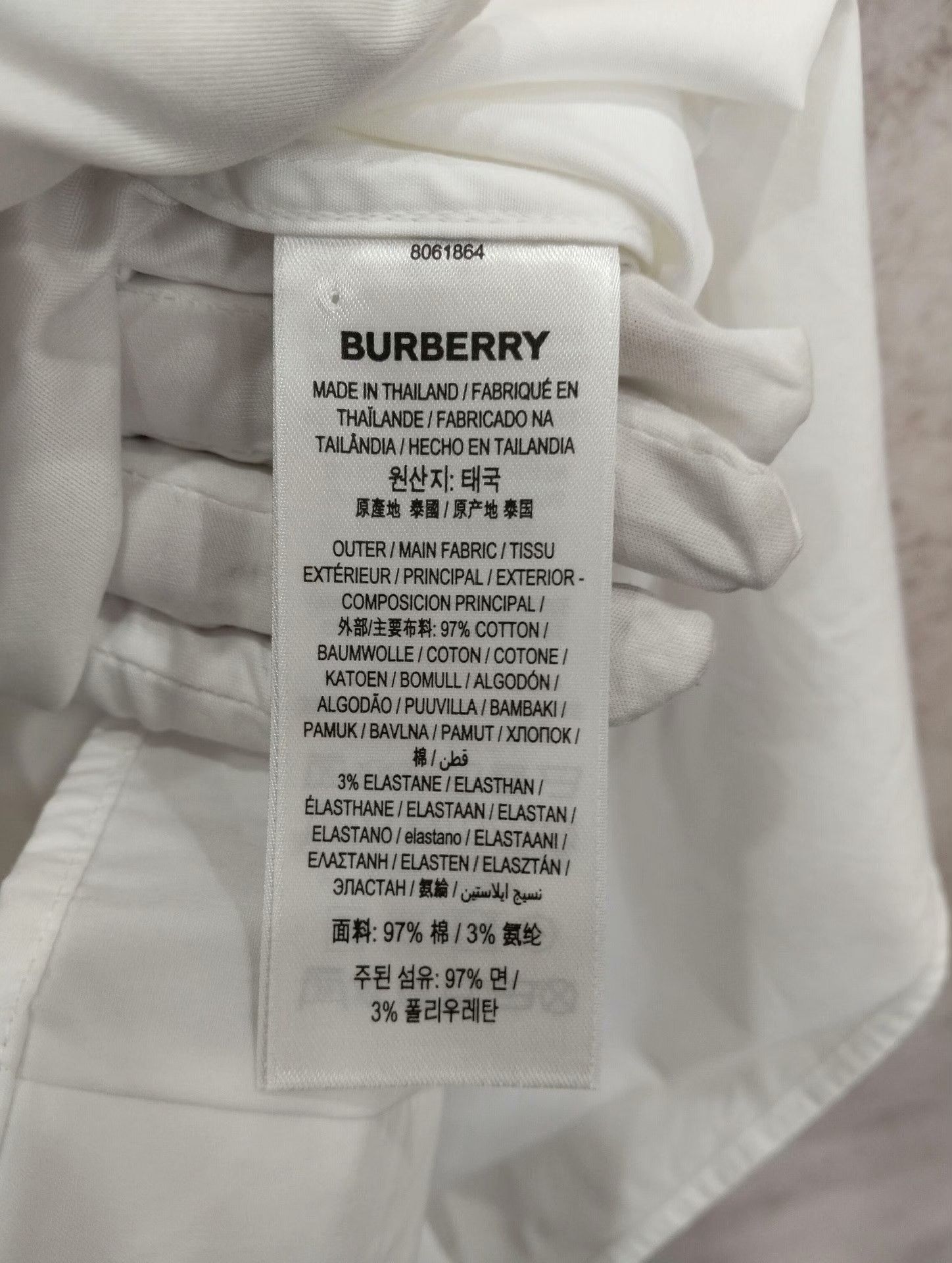 Burberry Burberry Shirt XS Men Size US XS / EU 42 / 0 - 5 Thumbnail