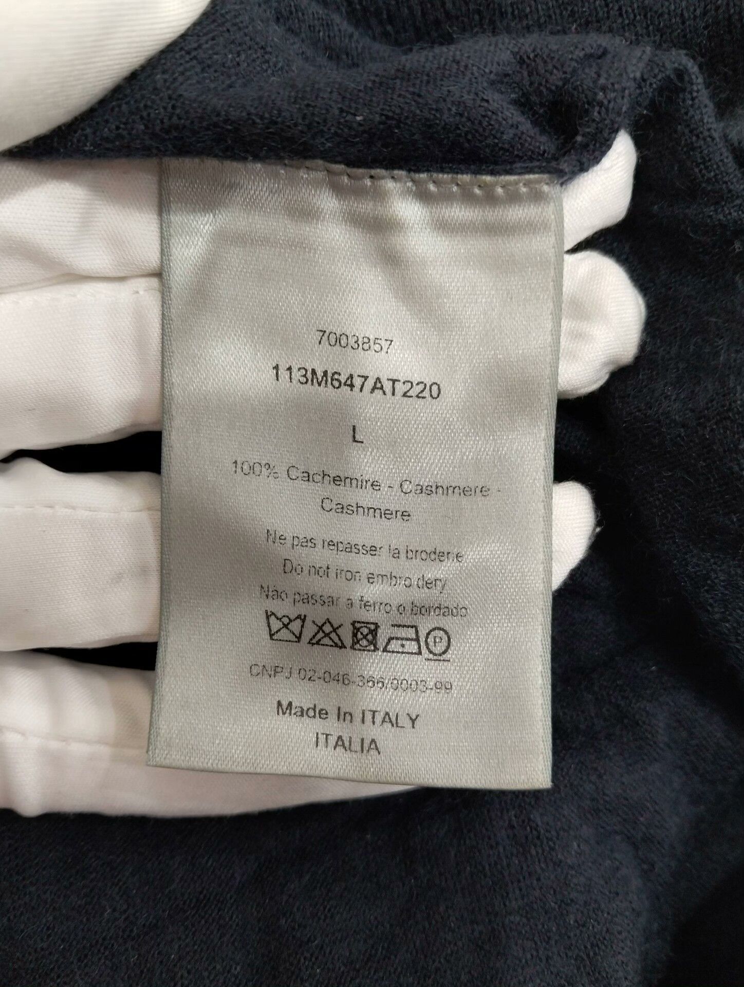 Dior Dior Knit Sweater L Men Size US L / EU 52-54 / 3 - 4 Thumbnail