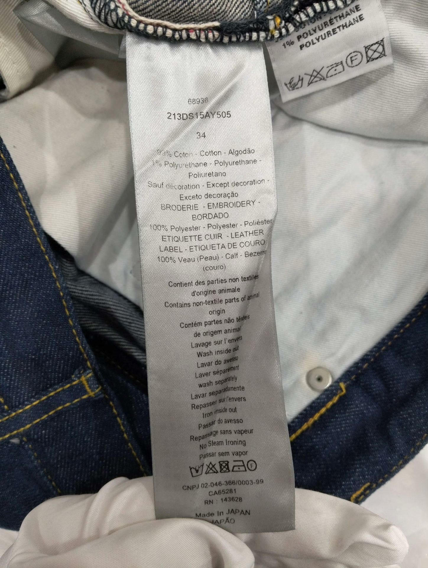 Dior Dior Denim Denim Jeans 34 Men Size US 34 / EU 50 - 5 Thumbnail