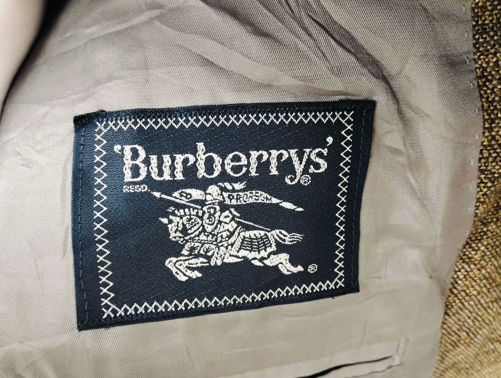 Burberry Burberry Formal Brown Suit M Men Size 40R - 3 Thumbnail