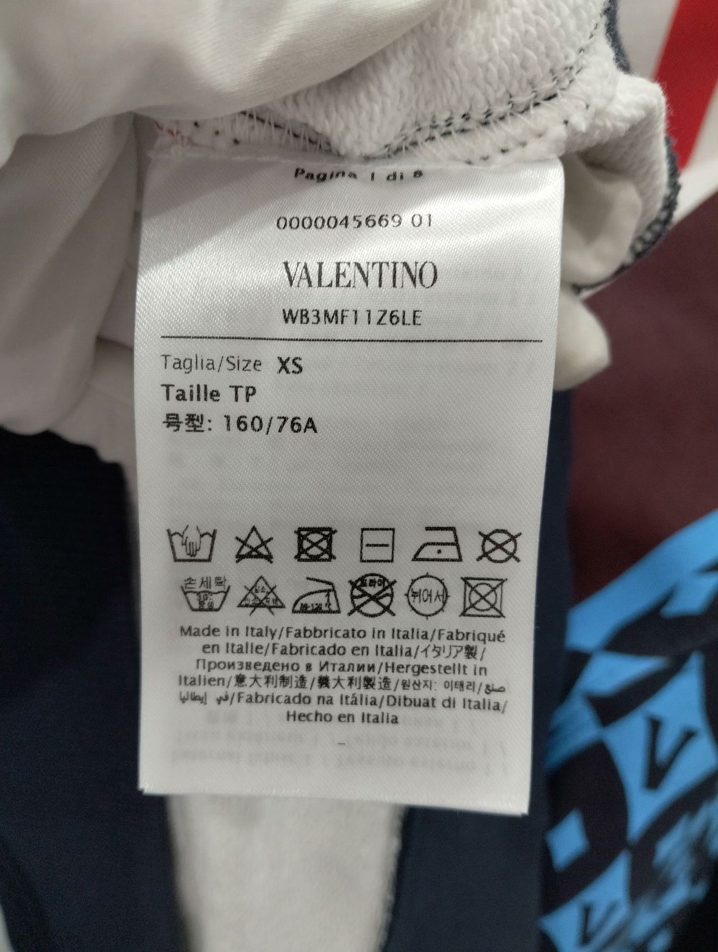 Valentino Valentino Hoodie XS Men Size US XS / EU 42 / 0 - 4 Thumbnail