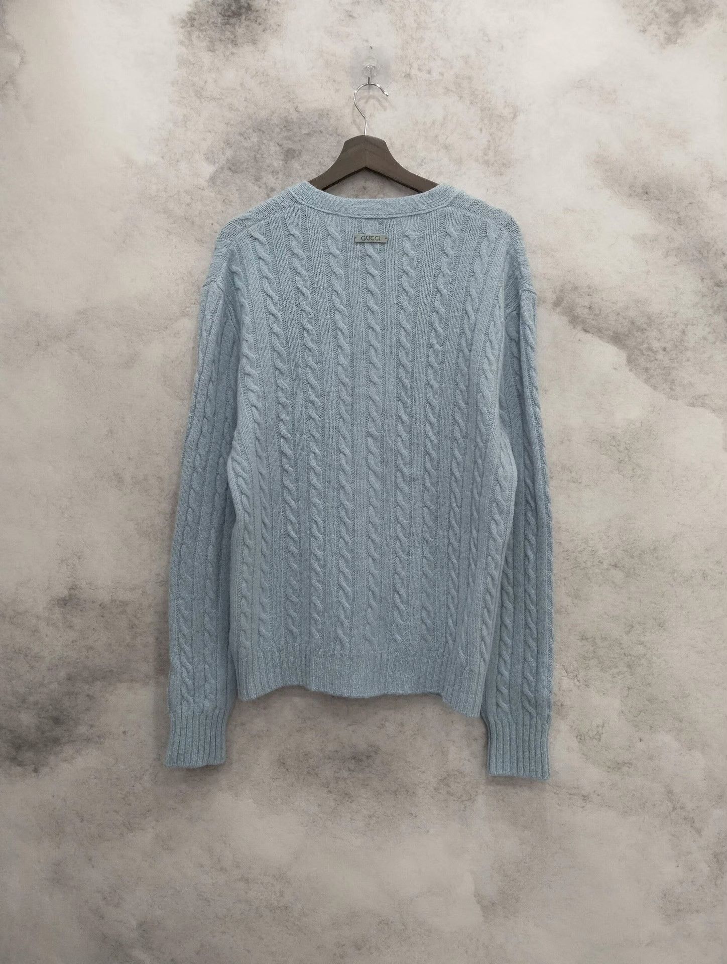 Gucci Gucci Knit Blue Sweater XXL Women Size XXL / US 16-18 / IT 52-54 - 2 Thumbnail