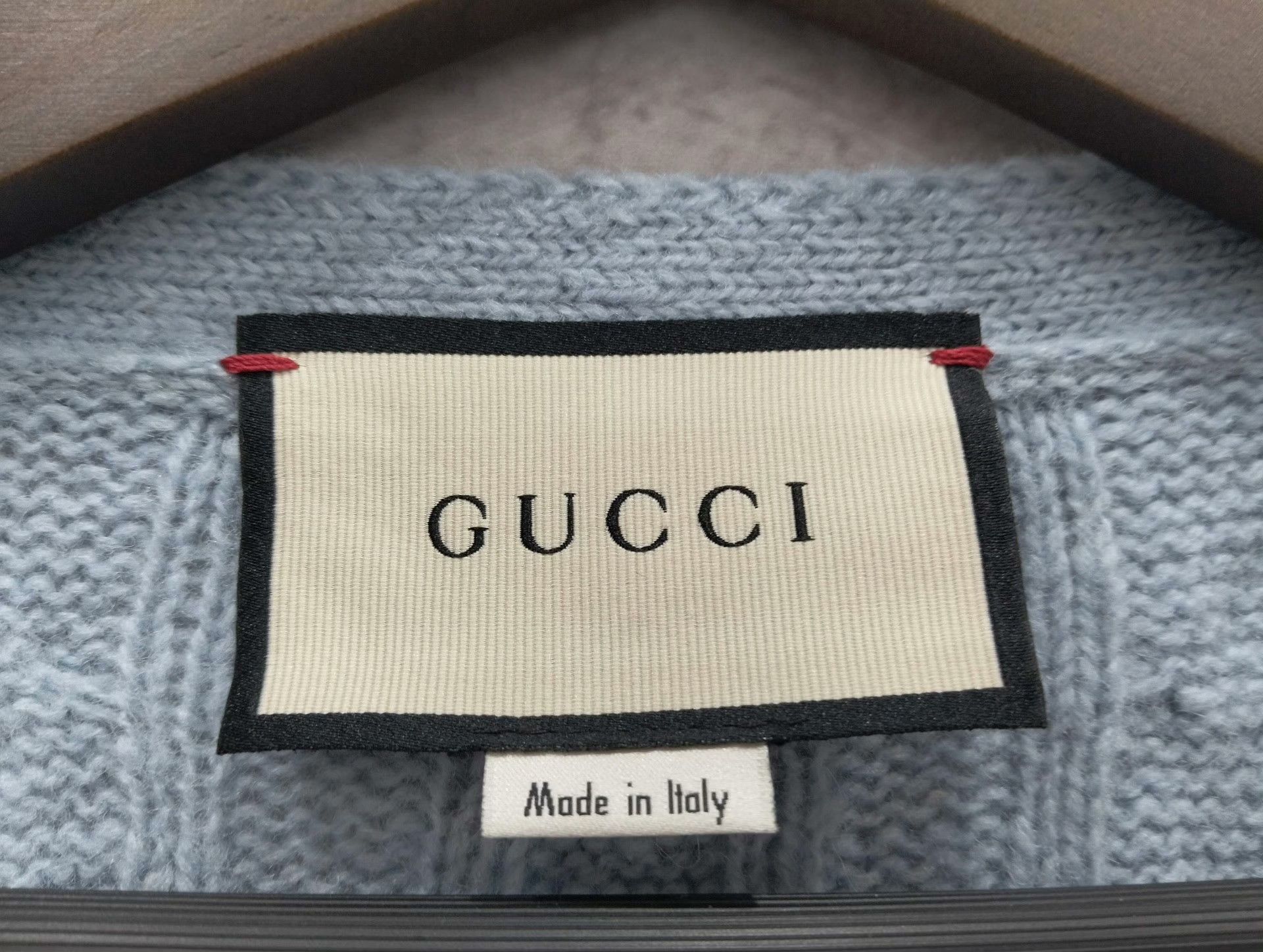 Gucci Gucci Knit Blue Sweater XXL Women Size XXL / US 16-18 / IT 52-54 - 3 Thumbnail