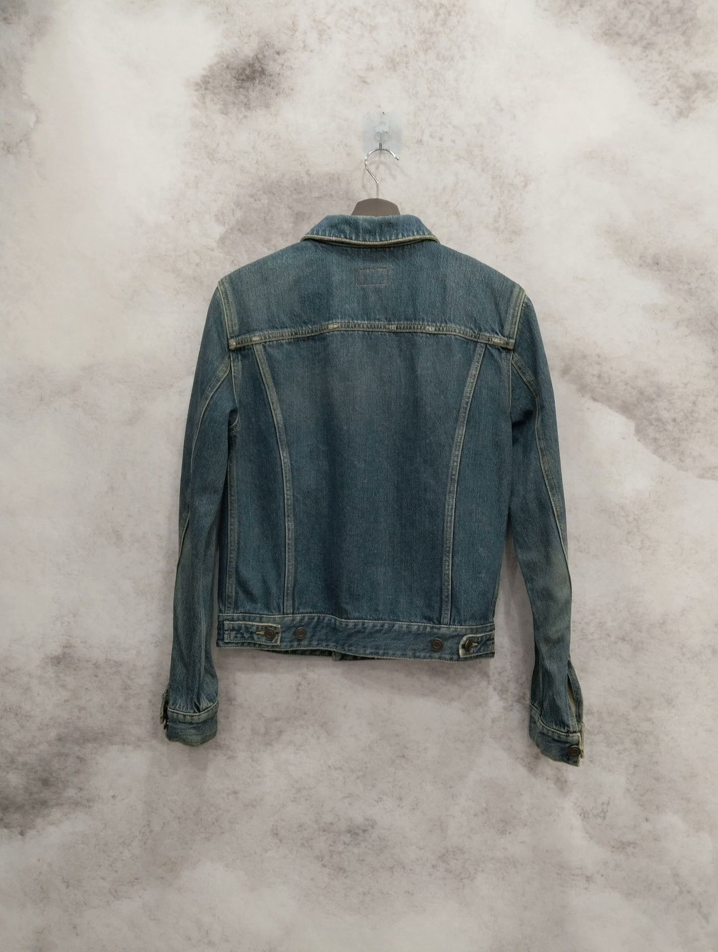 Saint Laurent Paris Saint Laurent Paris Denim Light Jacket S Men Size US S / EU 44-46 / 1 - 2 Thumbnail