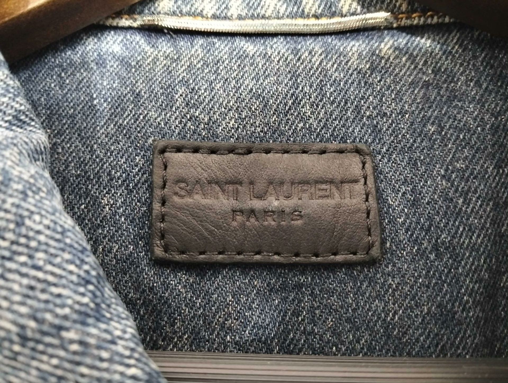 Saint Laurent Paris Saint Laurent Paris Denim Light Jacket S Men Size US S / EU 44-46 / 1 - 3 Thumbnail