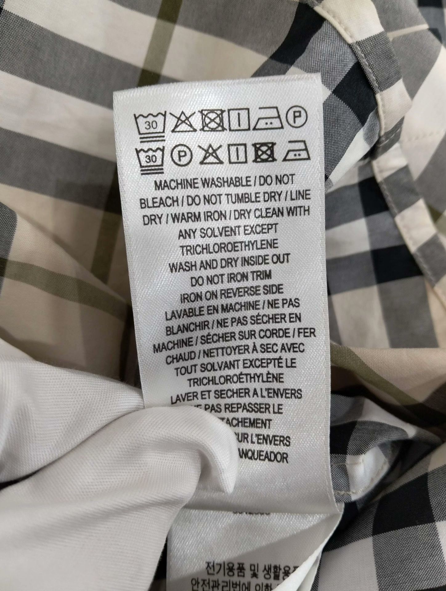 Burberry Burberry Shirt XXL Men Size US XXL / EU 58 / 5 - 6 Thumbnail