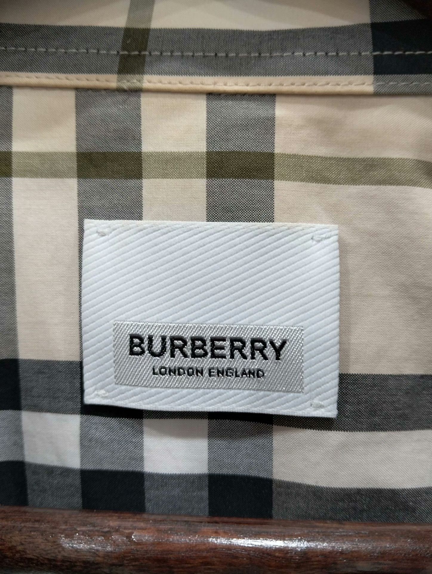 Burberry Burberry Shirt XXL Men Size US XXL / EU 58 / 5 - 3 Thumbnail