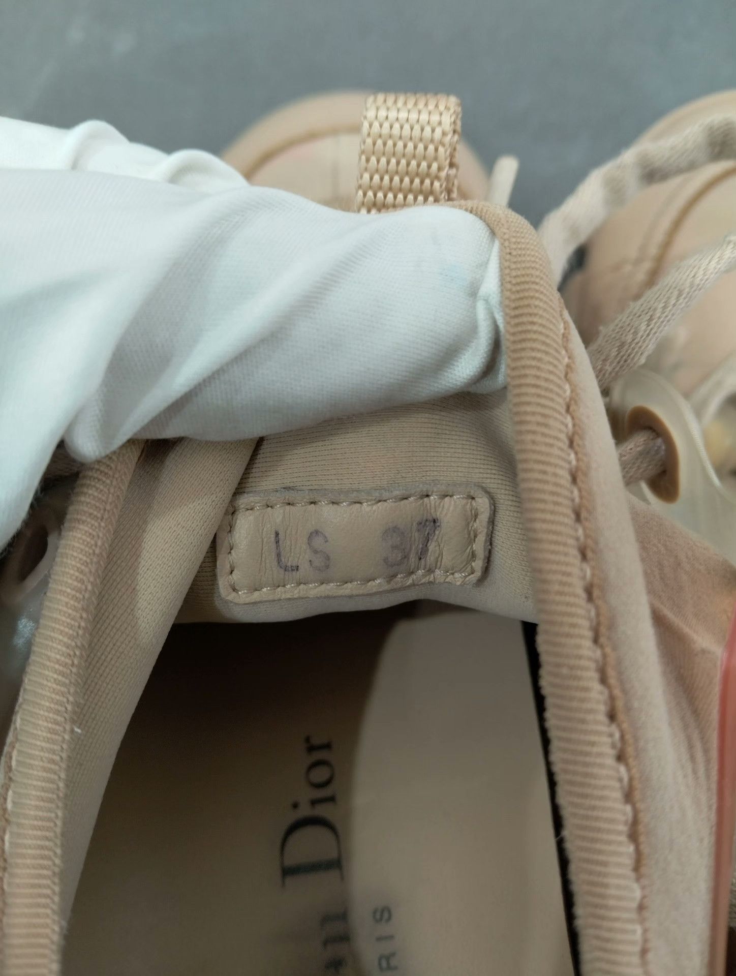 Dior Dior Lowtop Sneakers 37 Women Size US 6.5 / IT 36.5 - 8 Thumbnail