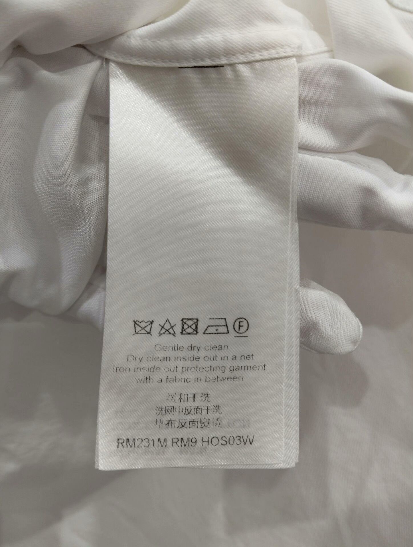 Louis Vuitton Louis Vuitton White Shirt L Men Size US L / EU 52-54 / 3 - 4 Thumbnail